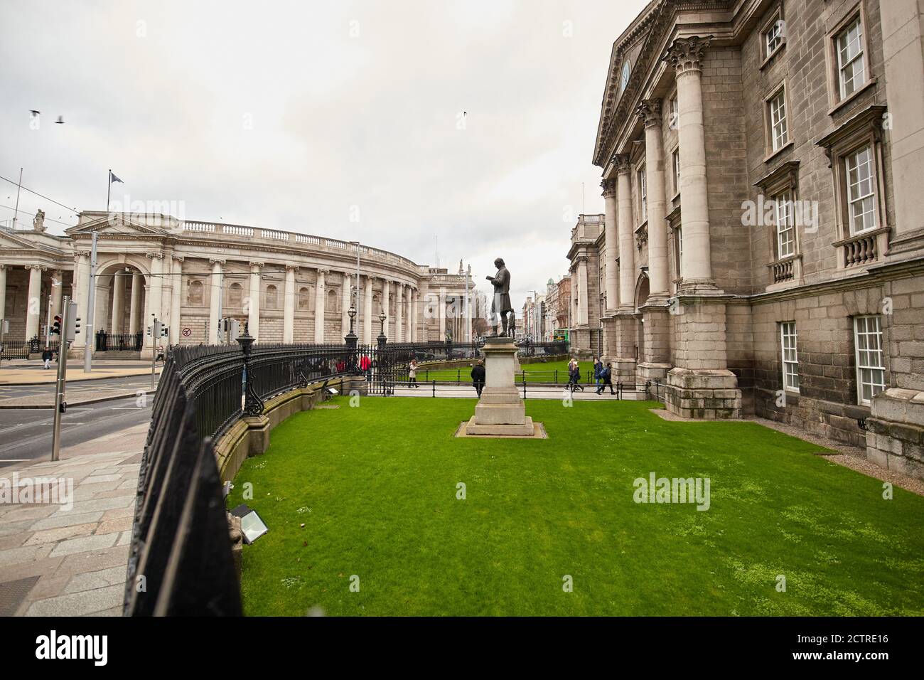 Trinity College in Dublin, Ireland Stock Photo