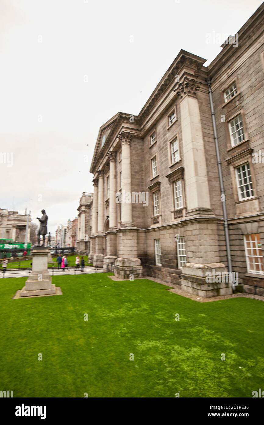 Trinity College in Dublin, Ireland Stock Photo