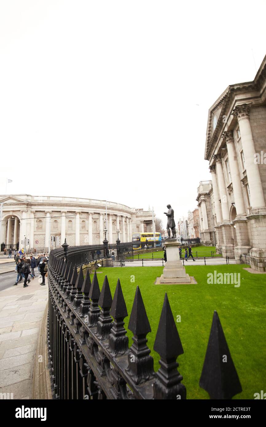 Trinity College in Dublin, Ireland Stock Photo