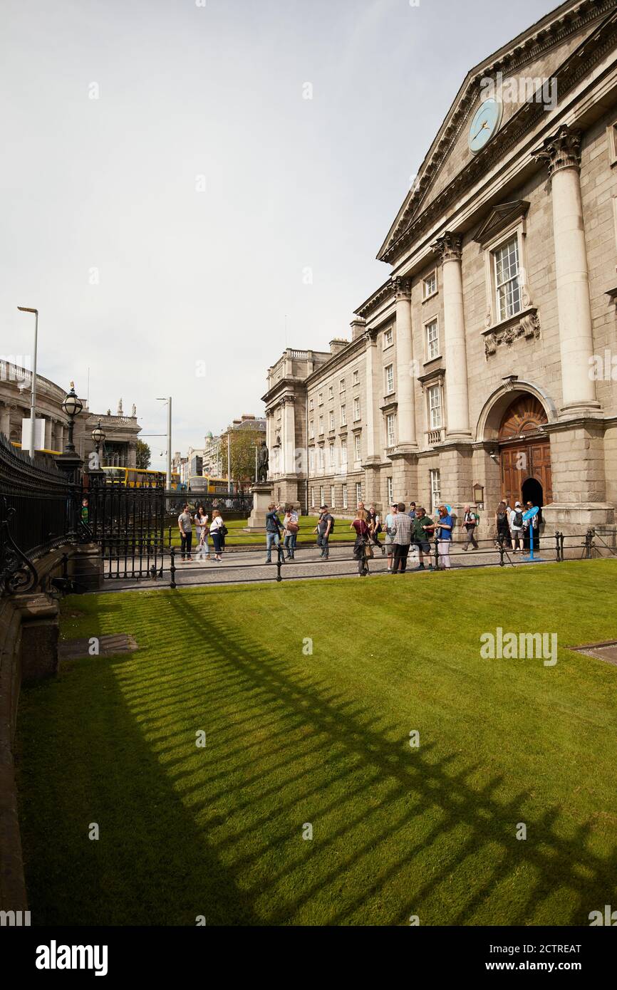 Trinity College in Dublin, Ireland Stock Photo