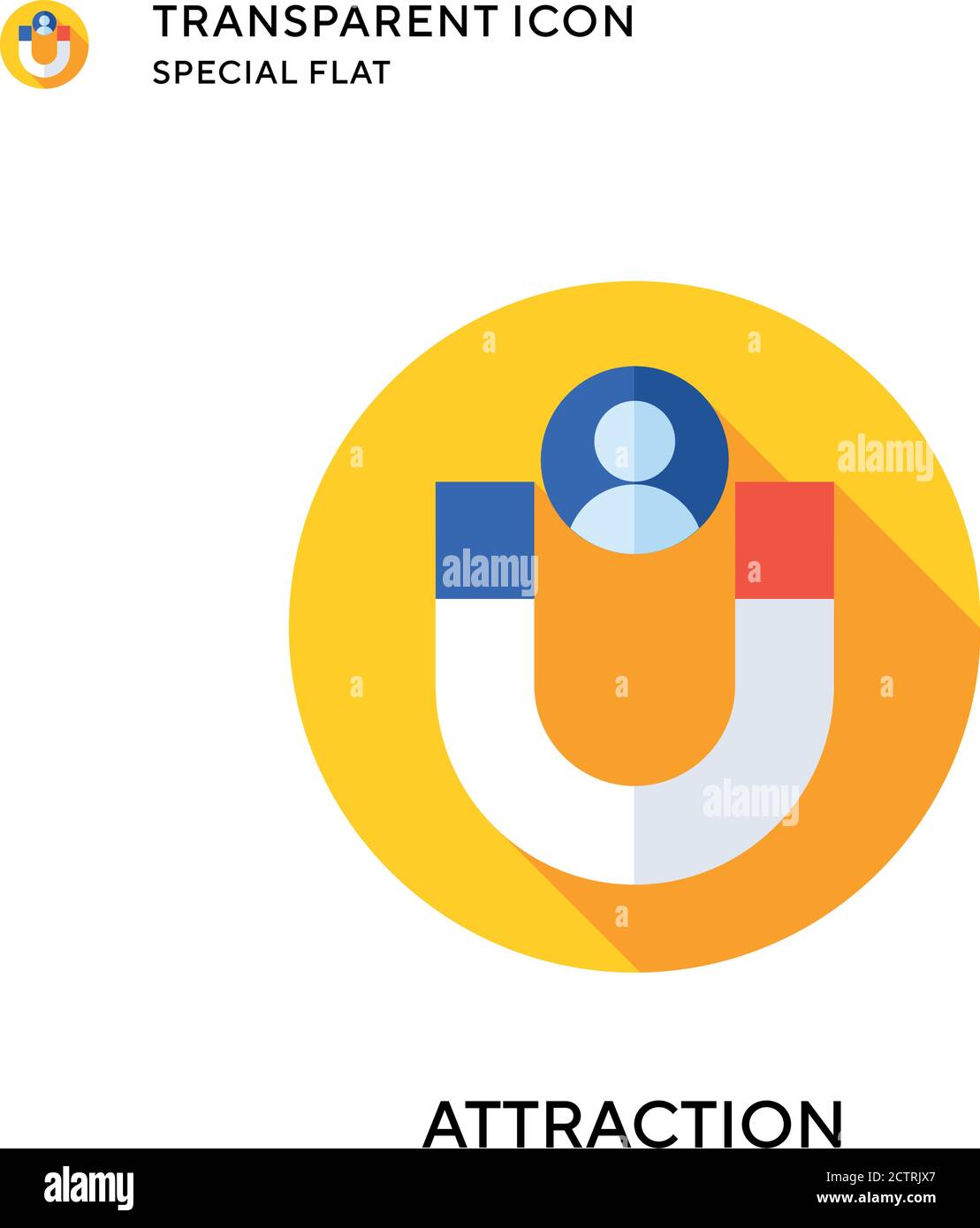 Candidate attraction icon vector hi-res stock photography and images ...