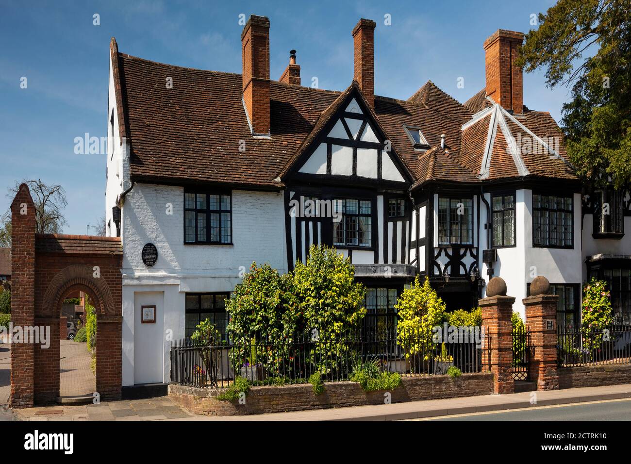 Street in HenleyinArden in Warwickshire, England Stock Photo Alamy