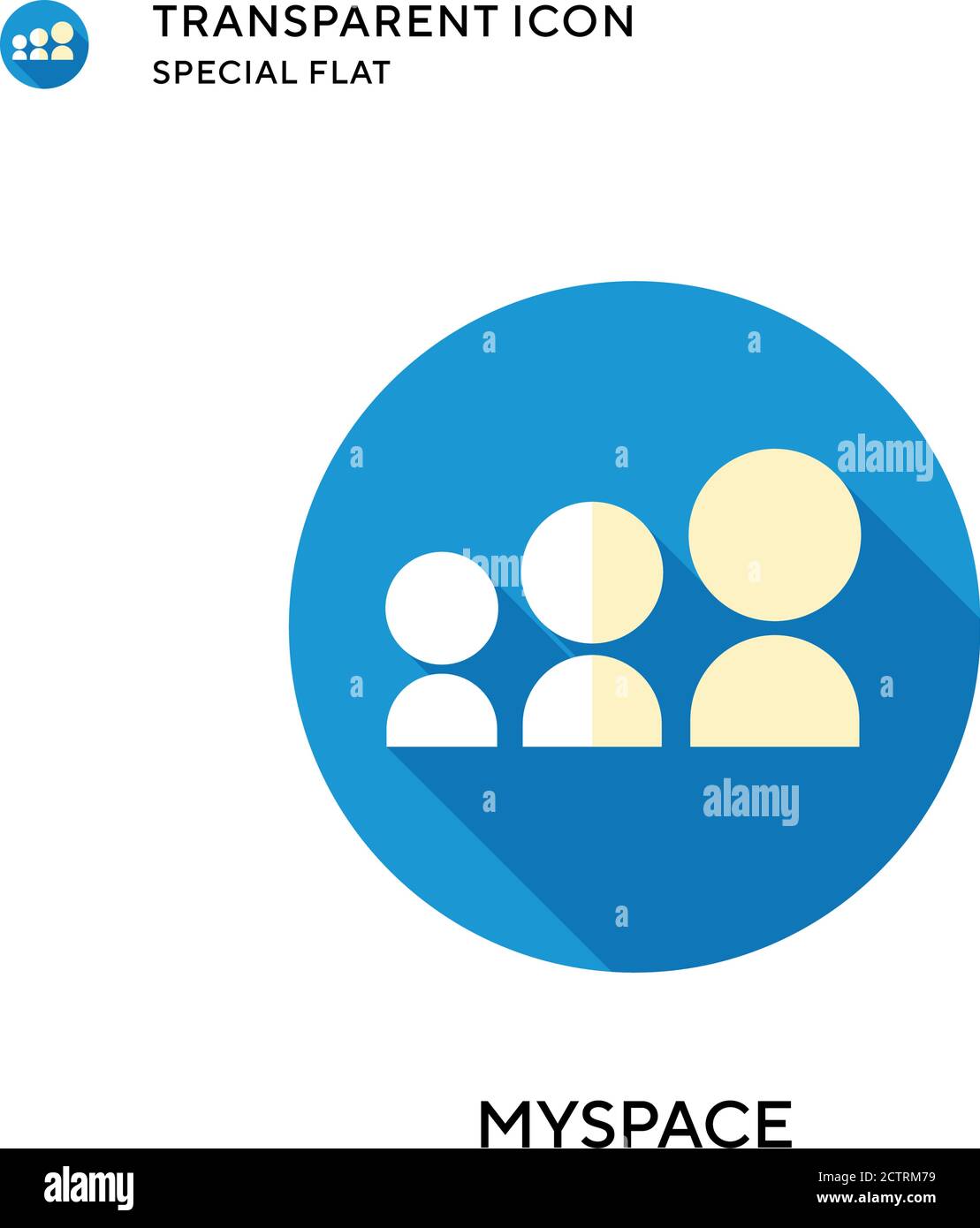 Myspace logo app icon hi-res stock photography and images - Alamy