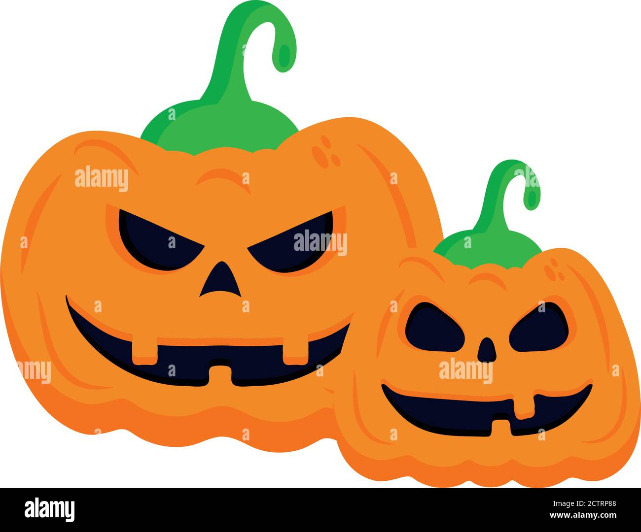 halloween pumpkins cartoons vector design Stock Vector Image & Art - Alamy