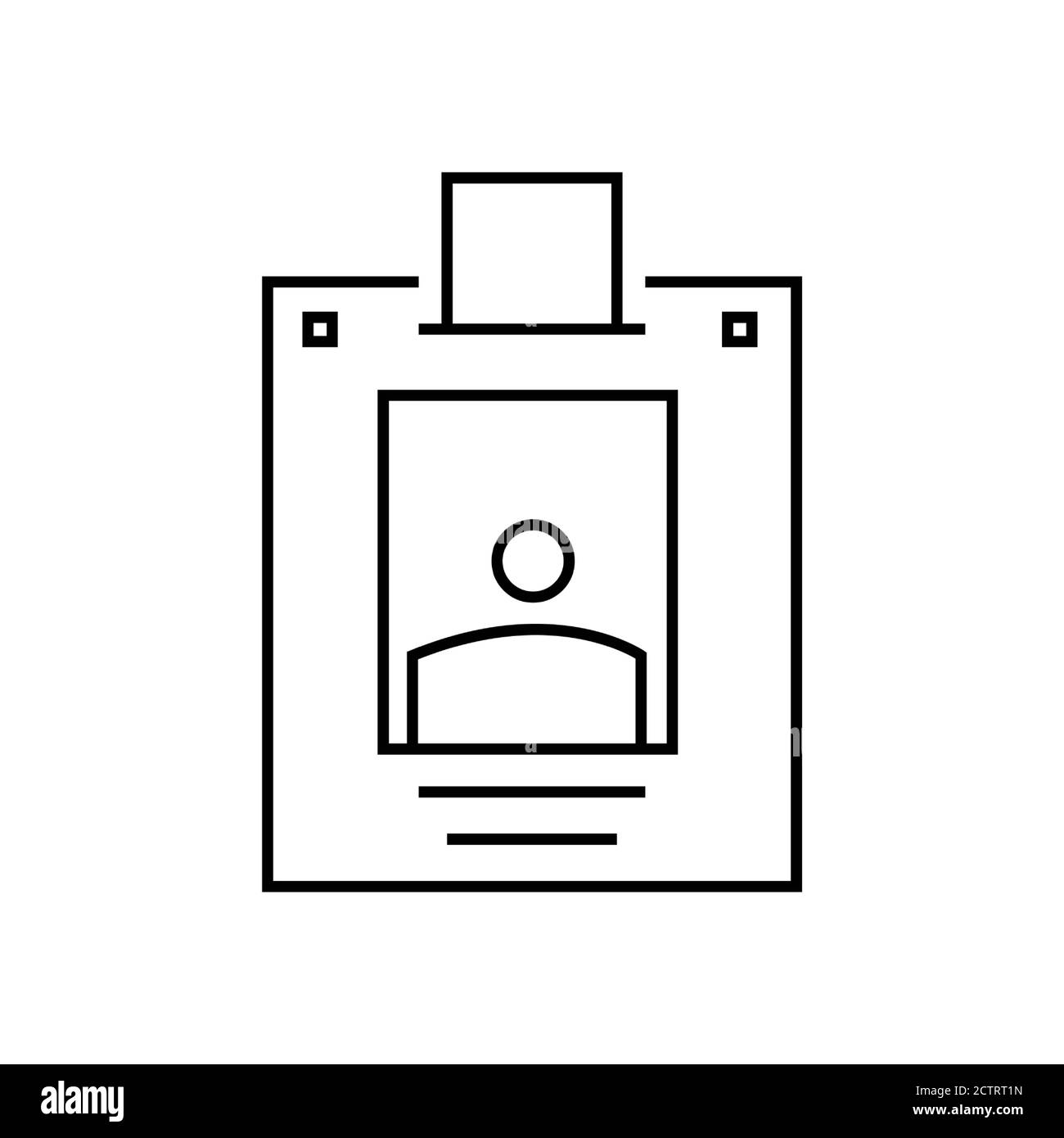 User sign icon. Person symbol. Human avatar.outline style Stock Vector ...