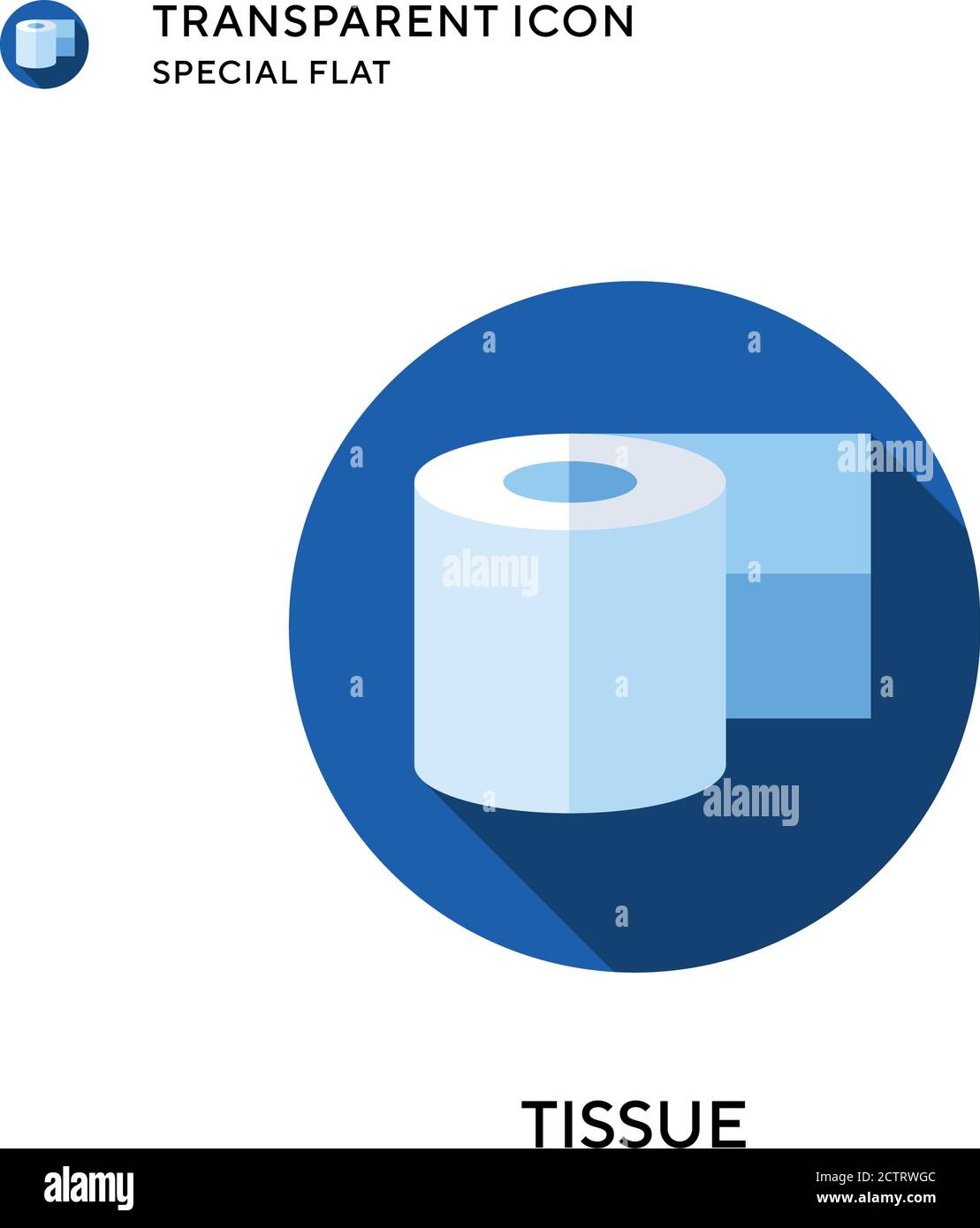 Tissue vector icon. Flat style illustration. EPS 10 vector Stock Vector ...