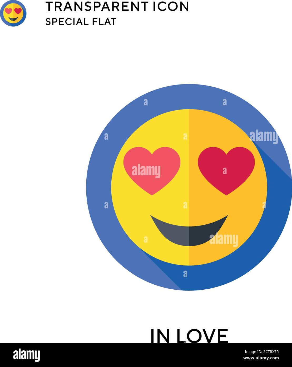 In love vector icon. Flat style illustration. EPS 10 vector Stock ...