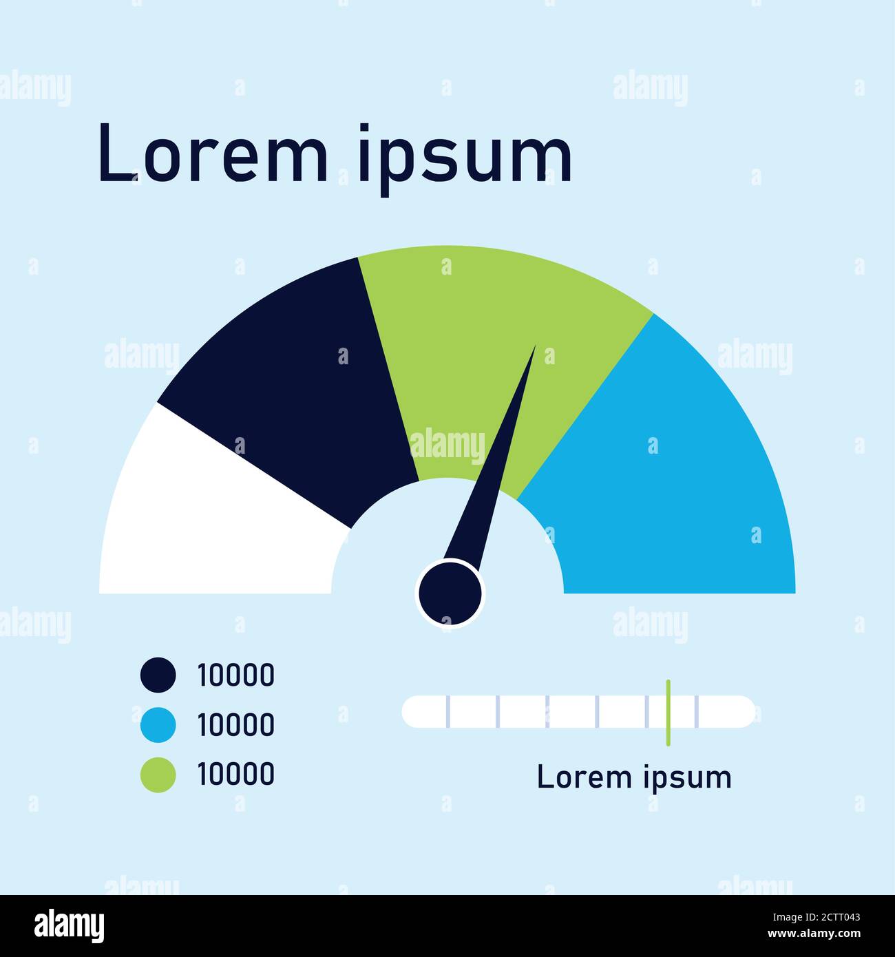gauge chart infographic design, Data information and analytics theme ...