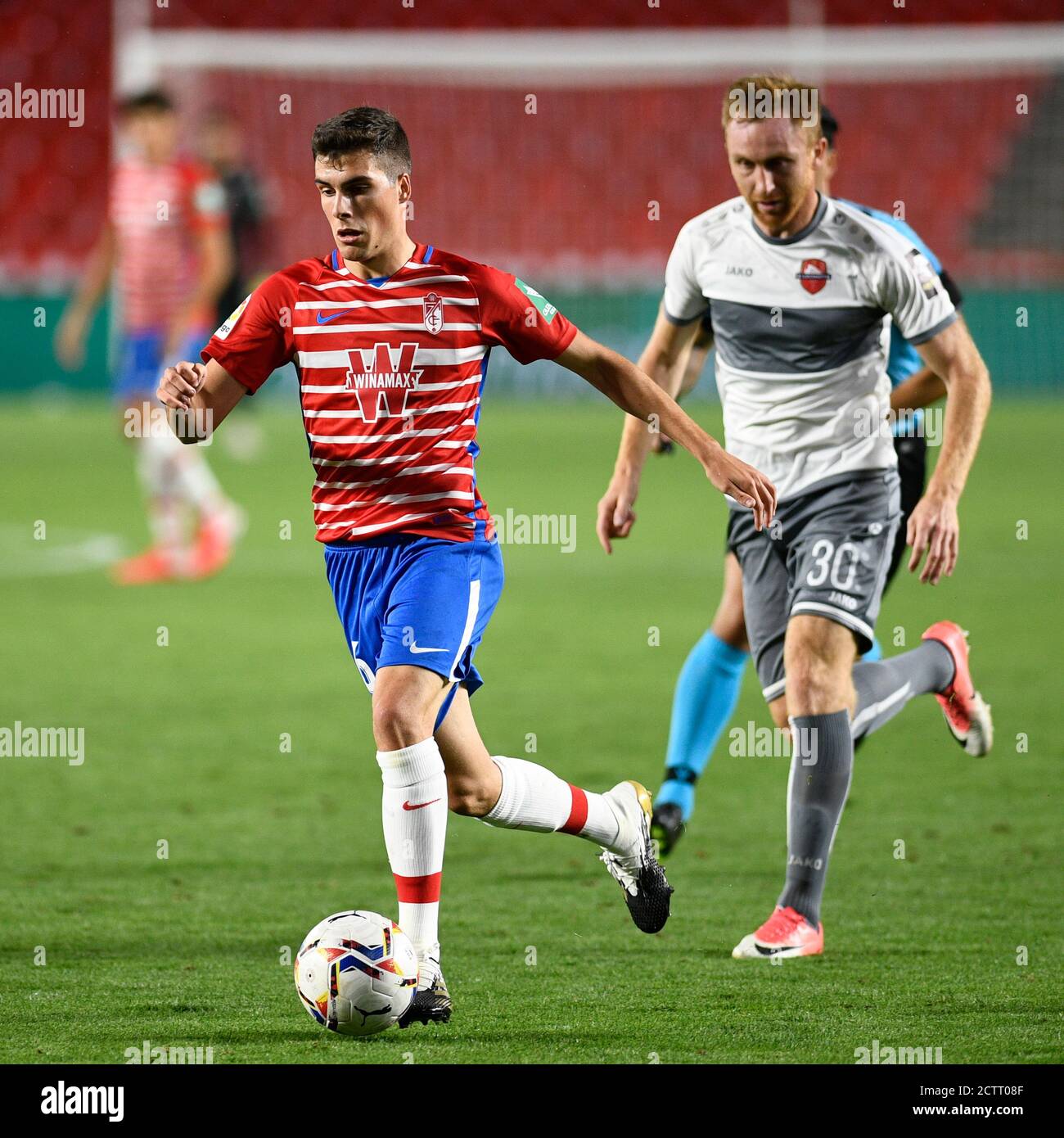 Ferencvarosi TC vs. HNK Rijeka UEFA Europa League football match Stock  Photo - Alamy