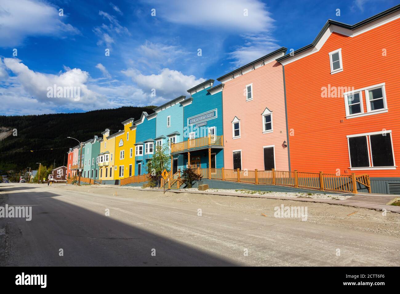 Dawson City, Yukon, Canada Stock Photo Alamy