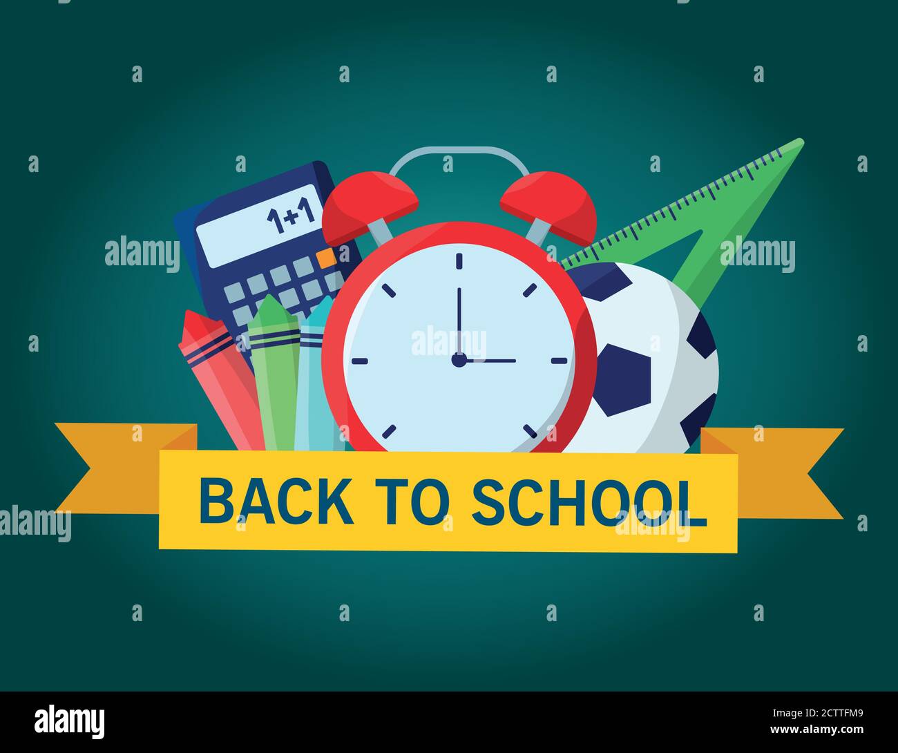 back to school lettering season with