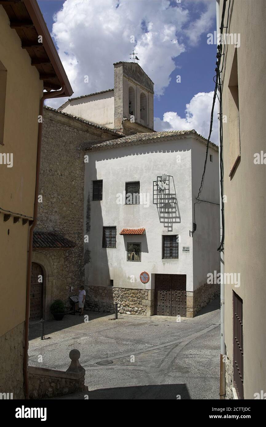 Pastrana, España, Hiszpania, Spain, Spanien; Monastery of Saint Joseph founded by Teresa of Jesus. Convento de San José. Klasztor świętego Józefa. Stock Photo