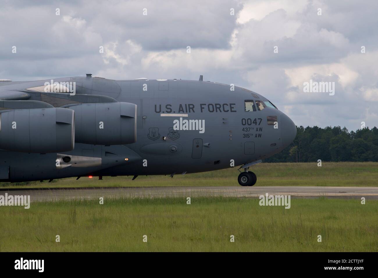 A C17 Globemaster III assigned to Joint Base Charleston, South