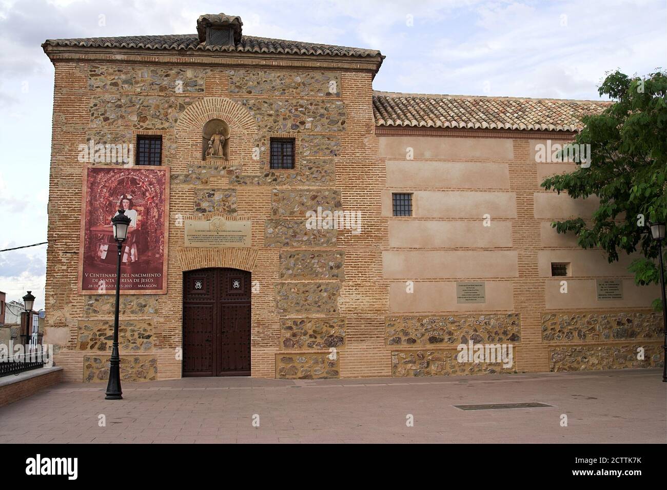 Malagón, España, Hiszpania, Spain, Spanien; Convento de San José founded by Teresa of Jesus. Convento de Carmelitas Descalzas de san José; Stock Photo