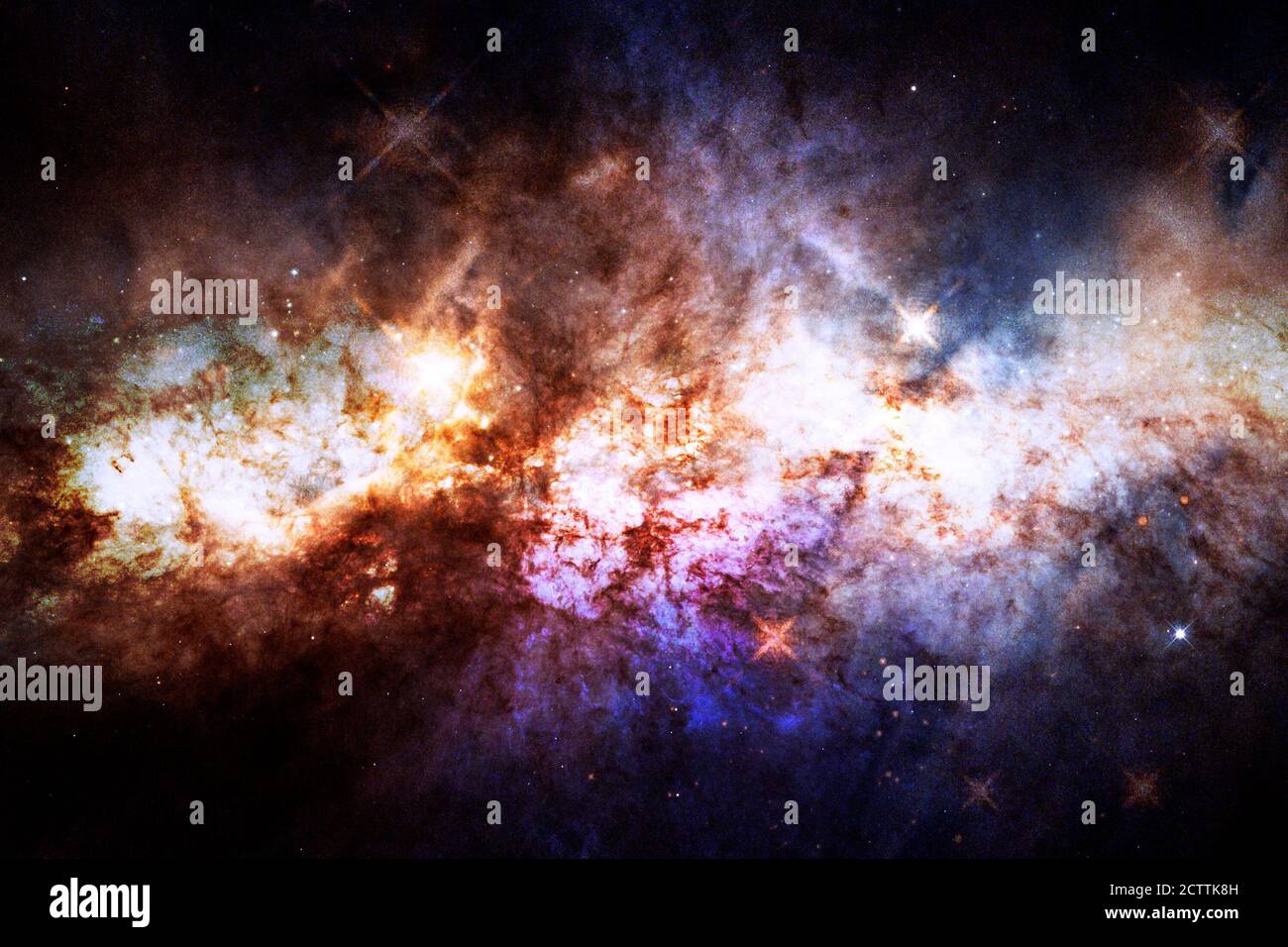 Outer space. Science fiction cosmos. Elements of this image furnished ...