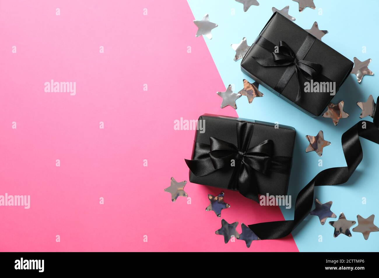 Two pink gift boxes hi-res stock photography and images - Alamy