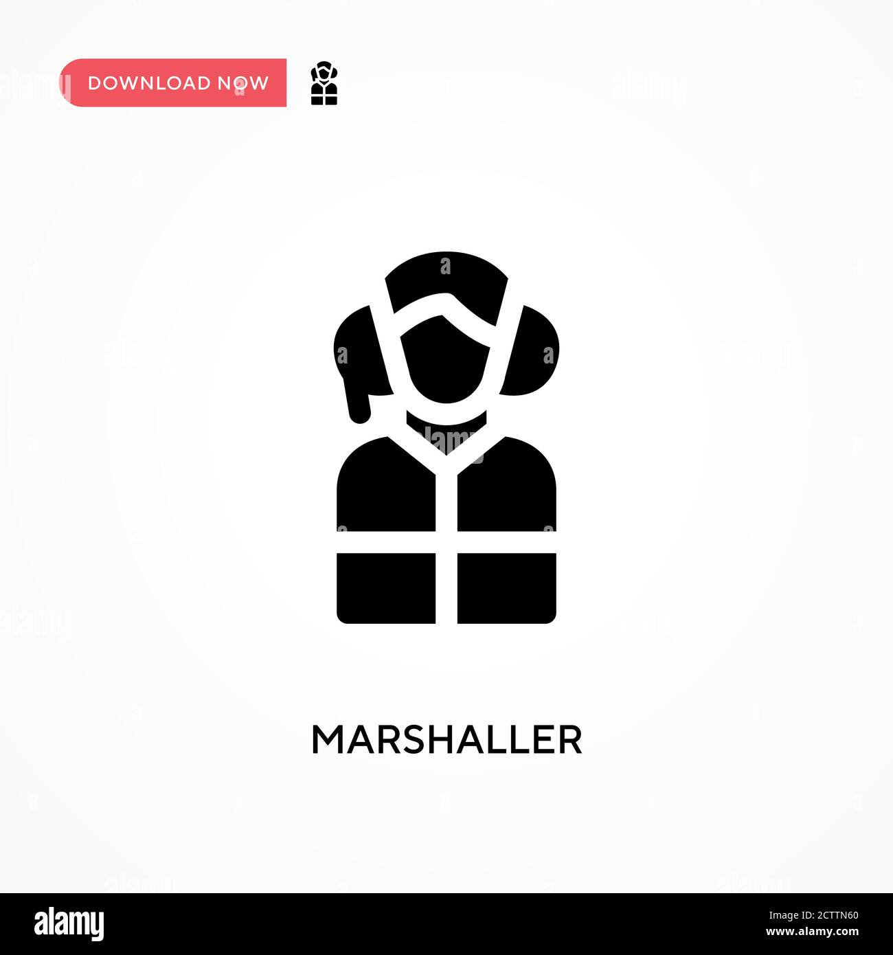 Marshaller vector icon. . Modern, simple flat vector illustration for web site or mobile app Stock Vector
