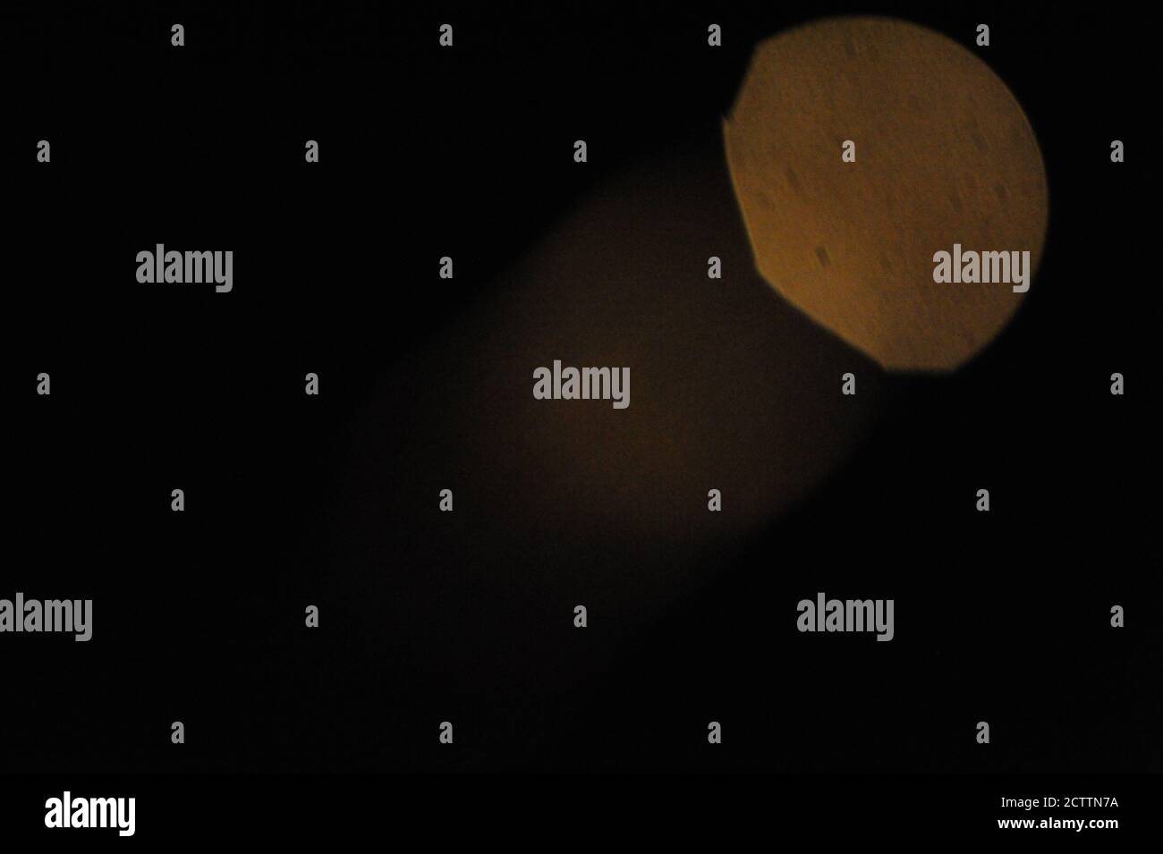 circle or round shaped object, pattern and texture in lighting Stock ...