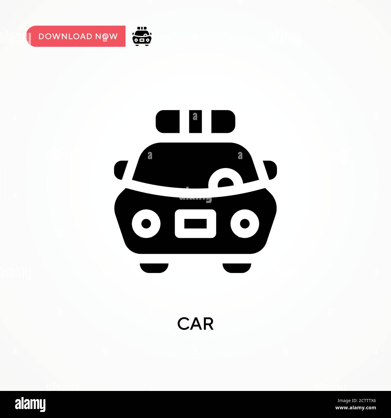 Car vector icon. . Modern, simple flat vector illustration for web site ...
