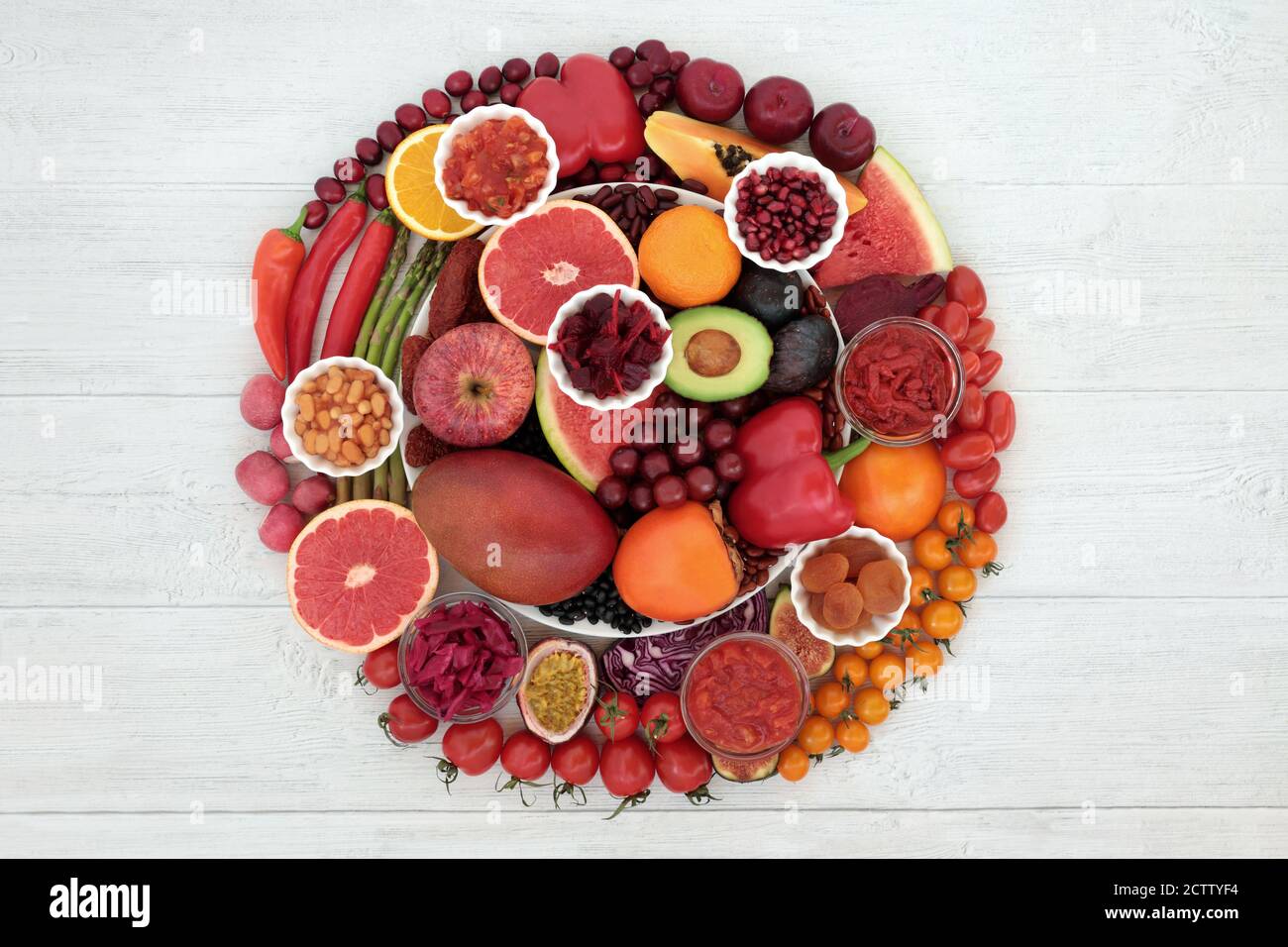 Immune boosting health food high in lycopene, anthocyanins, antioxidants, vitamins, minerals