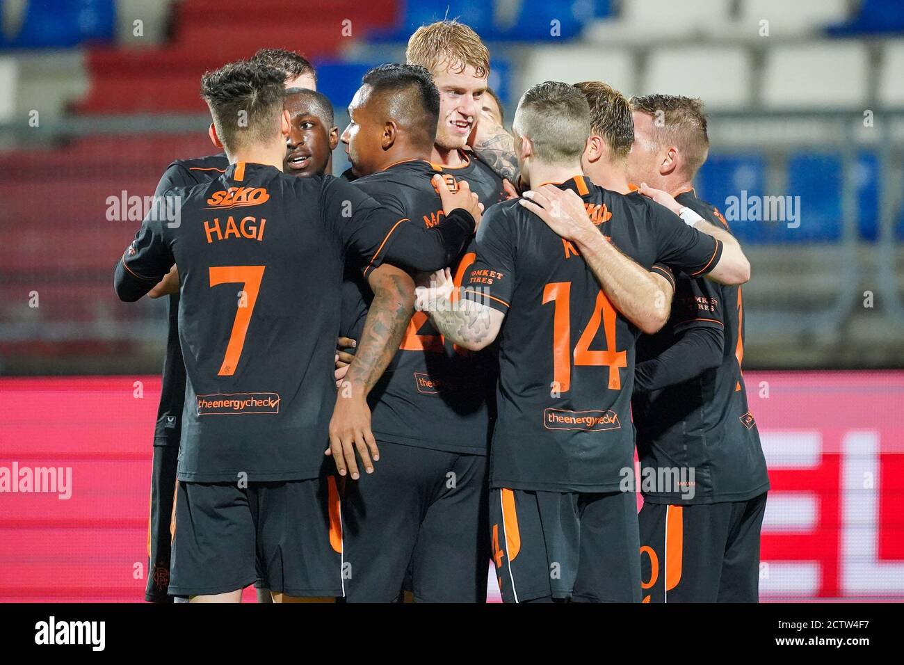 TILBURG, NETHERLANDS - SEPTEMBER 24: Filip Helander of Rangers FC (R ...
