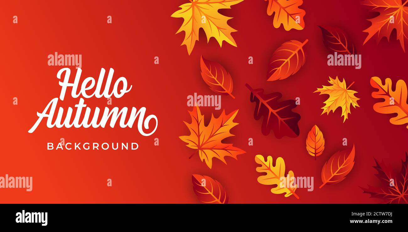 Fall Color Abstract Vector Background Abstract fall background Stock Vector Images - Alamy