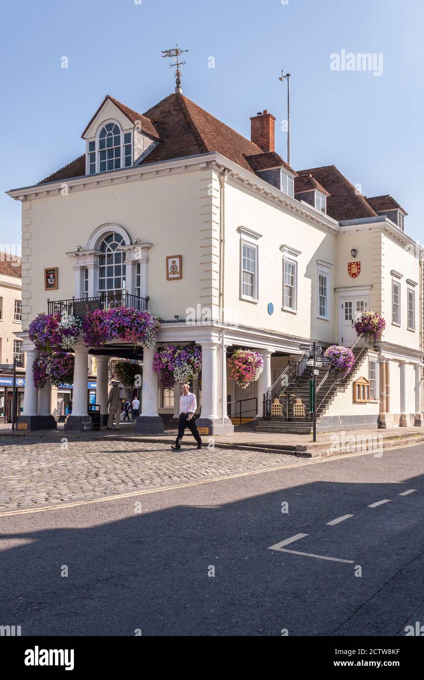 Wallingford Town Hall, Wallingford, Oxfordshire, South East England, GB, UK Stock Photo