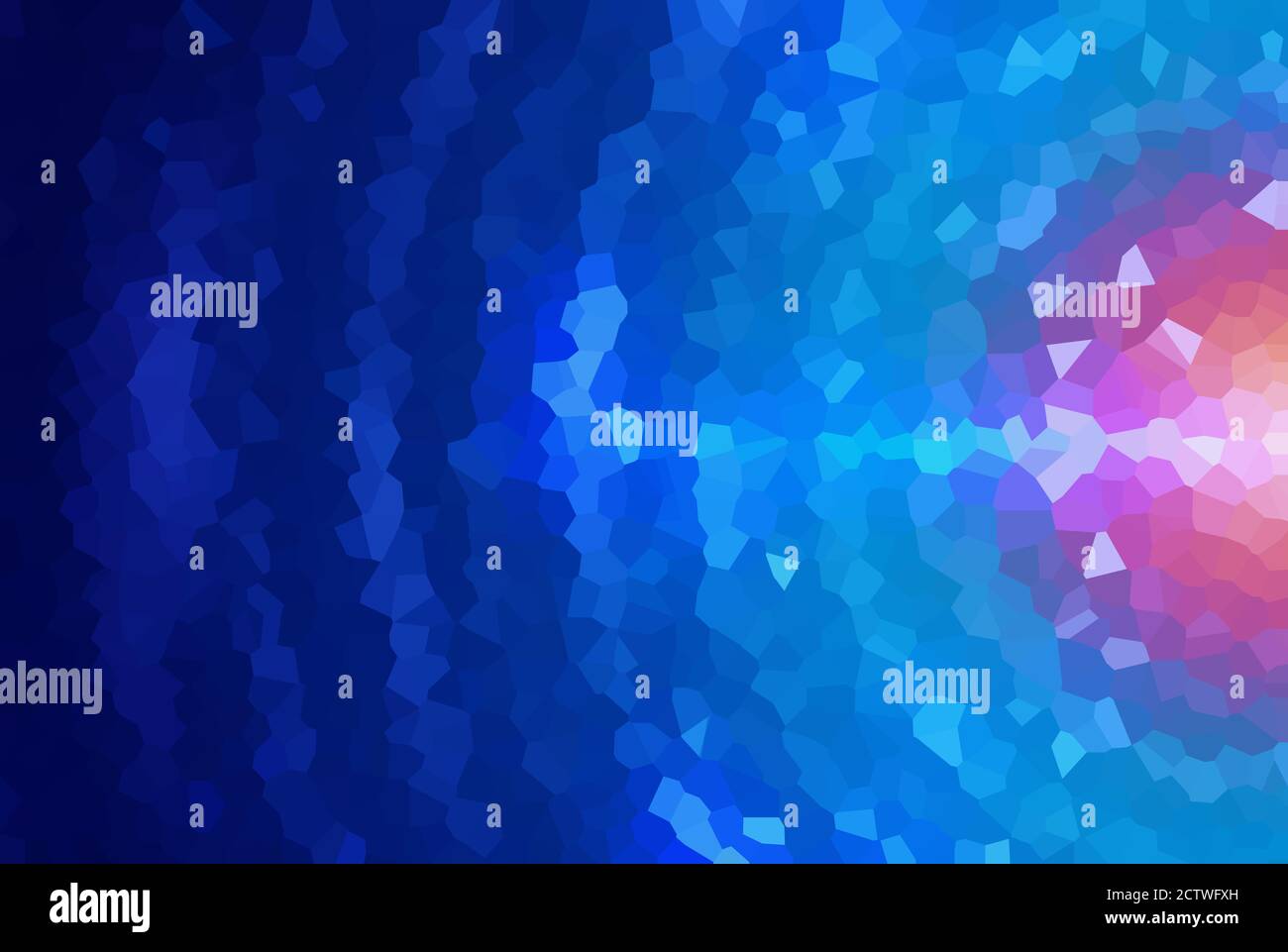 Crystallized Digital Low Poly Space Concept Background Illustration Stock Photo