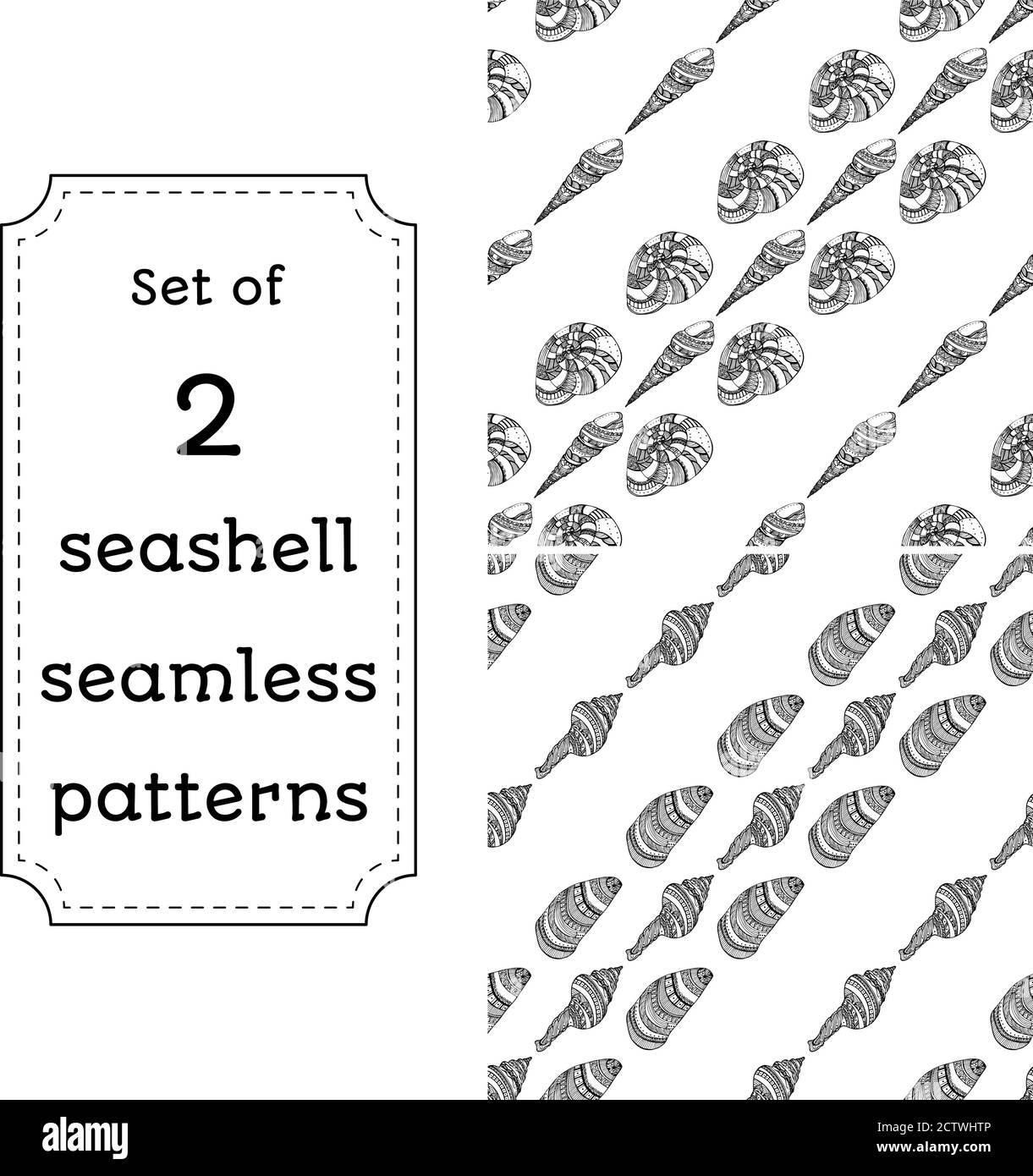 Zentangle painted pattern graphic hi-res stock photography and images ...