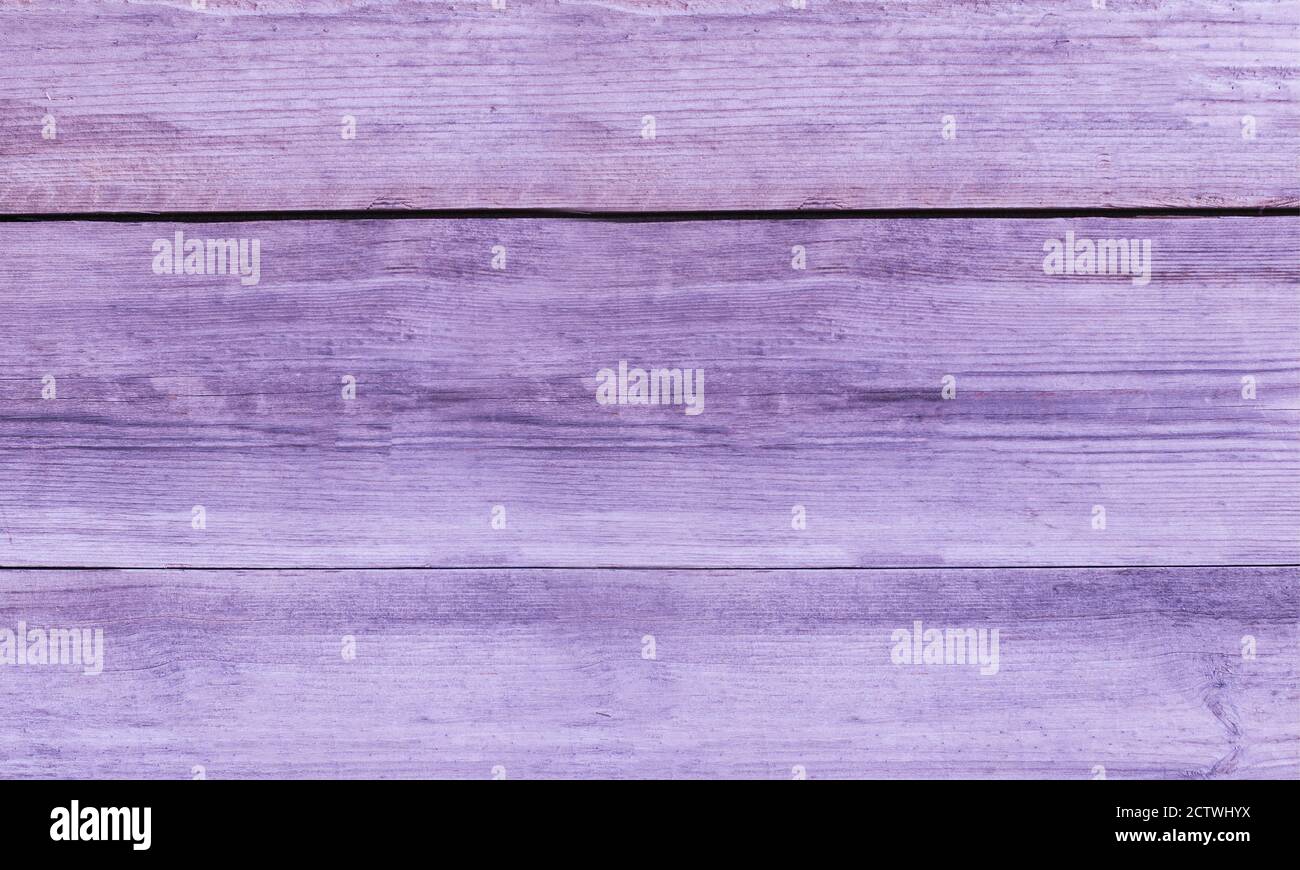 Natural Purple/Lilac Oak Wooden Background Texture Stock Photo