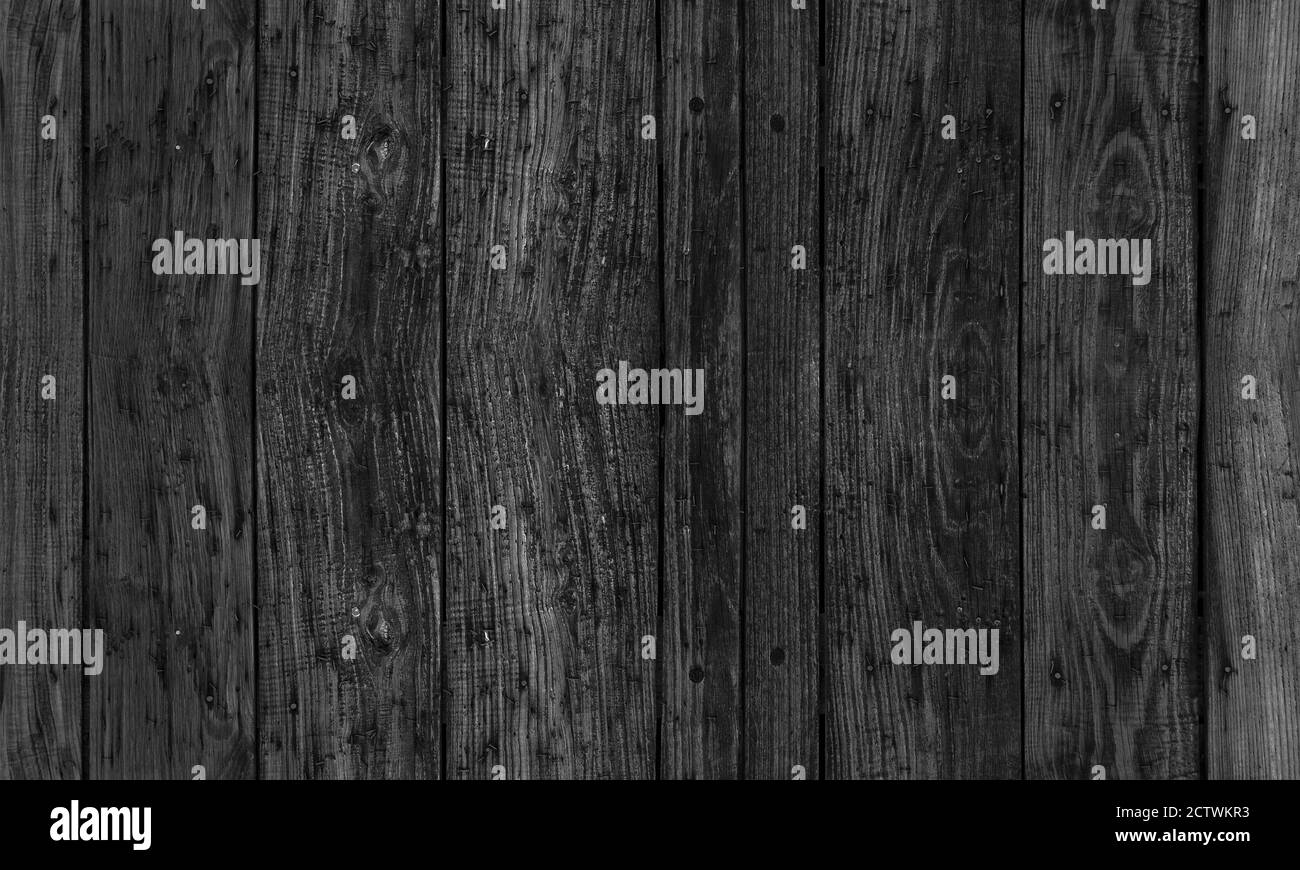 Natural Black Oak Wooden Background Texture Stock Photo