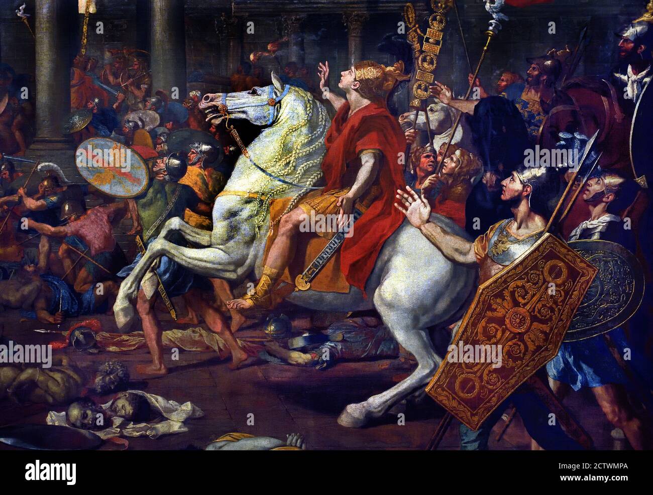 The Destruction of the Temple in Jerusalem 1635 Nicolas Poussin 1594