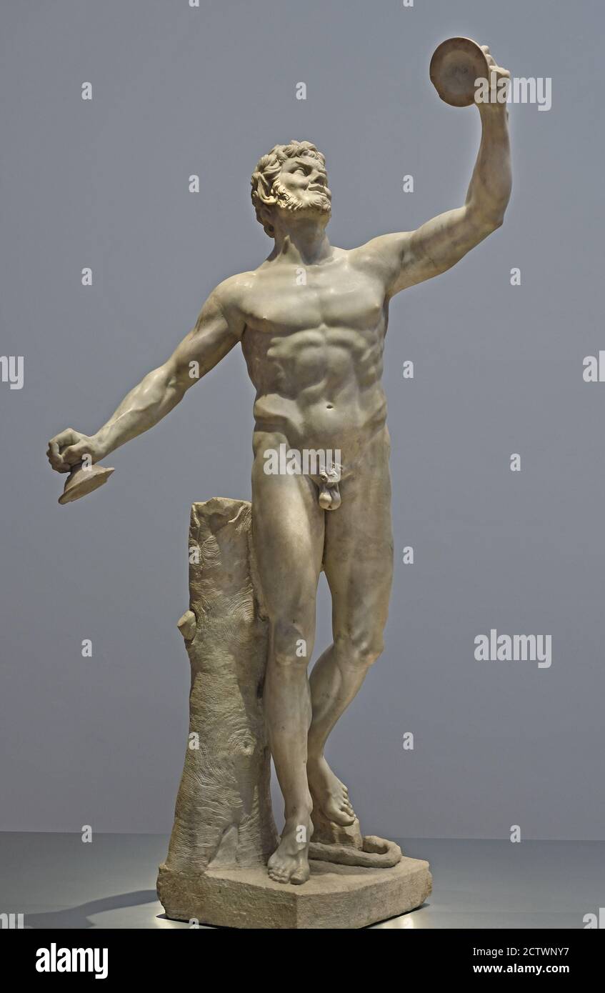 Francois du Quesnoy, 'Rondinini-faun', ca. 1630-1635. Italian, Italy, Stock Photo