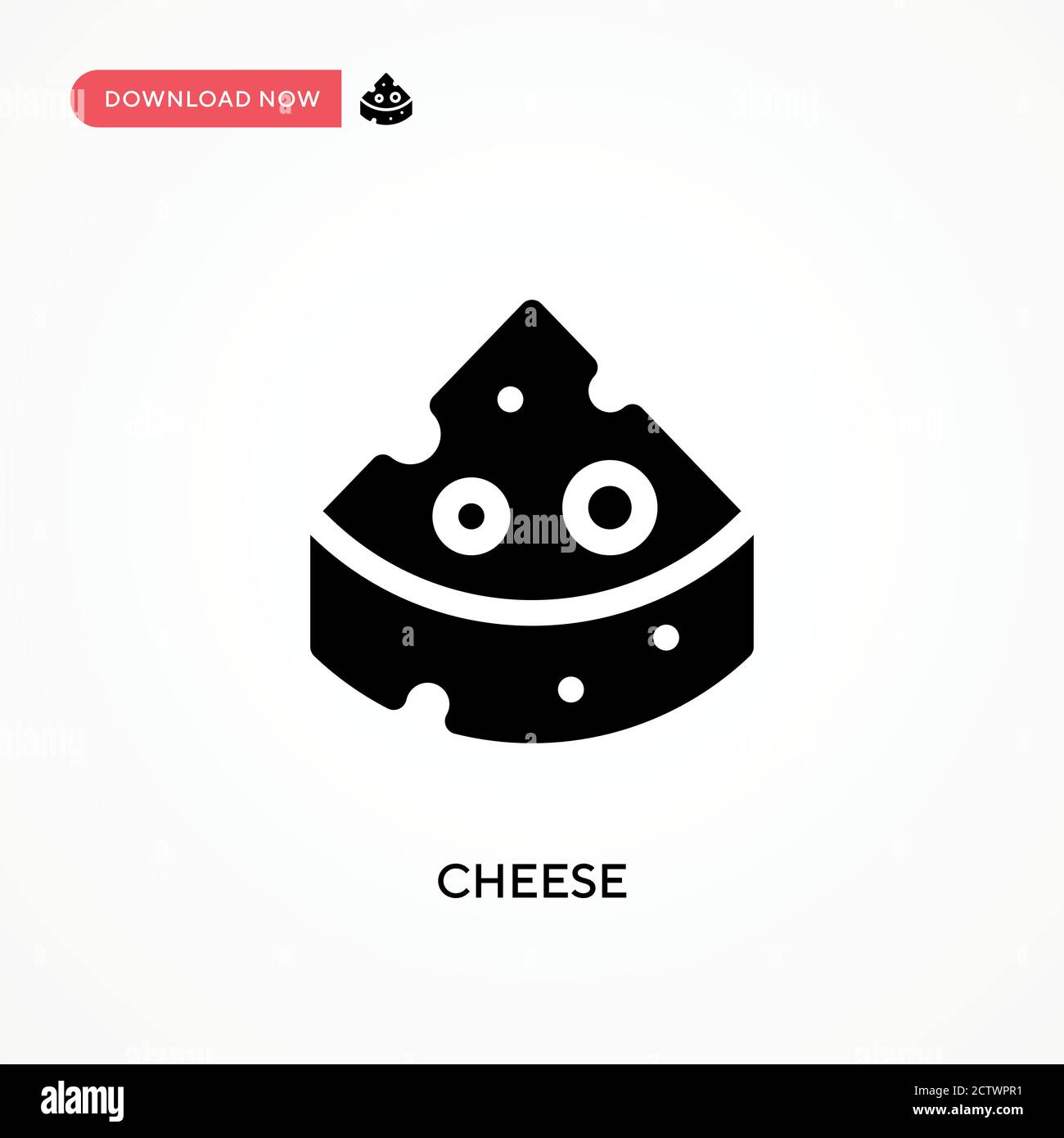 Cheese vector icon. . Modern, simple flat vector illustration for web ...