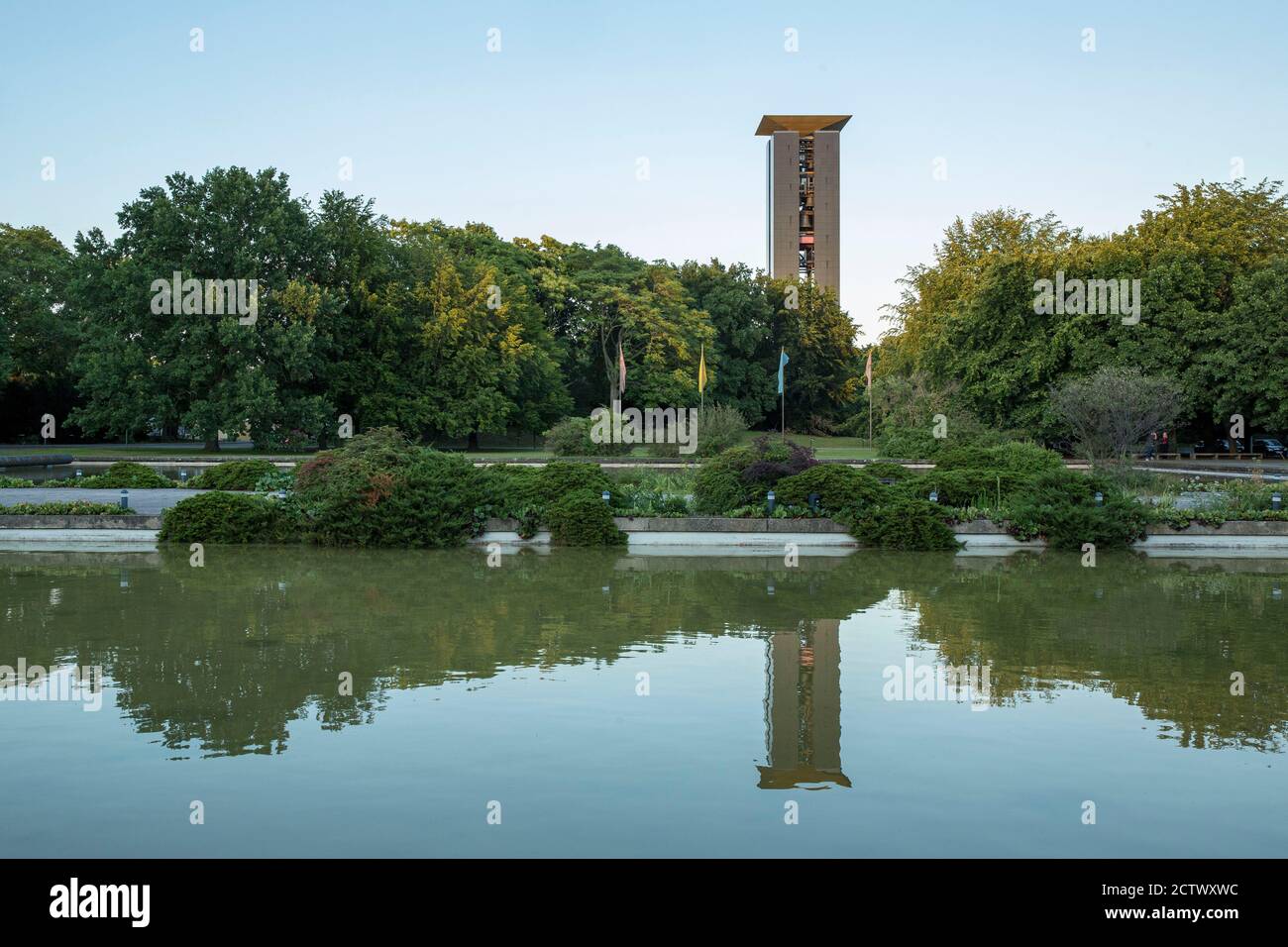 21 July 2020, Berlin: The Carillon in the Großer Tiergarten. Photo: Georg Wenzel/dpa-Zentralbild/ZB Stock Photo