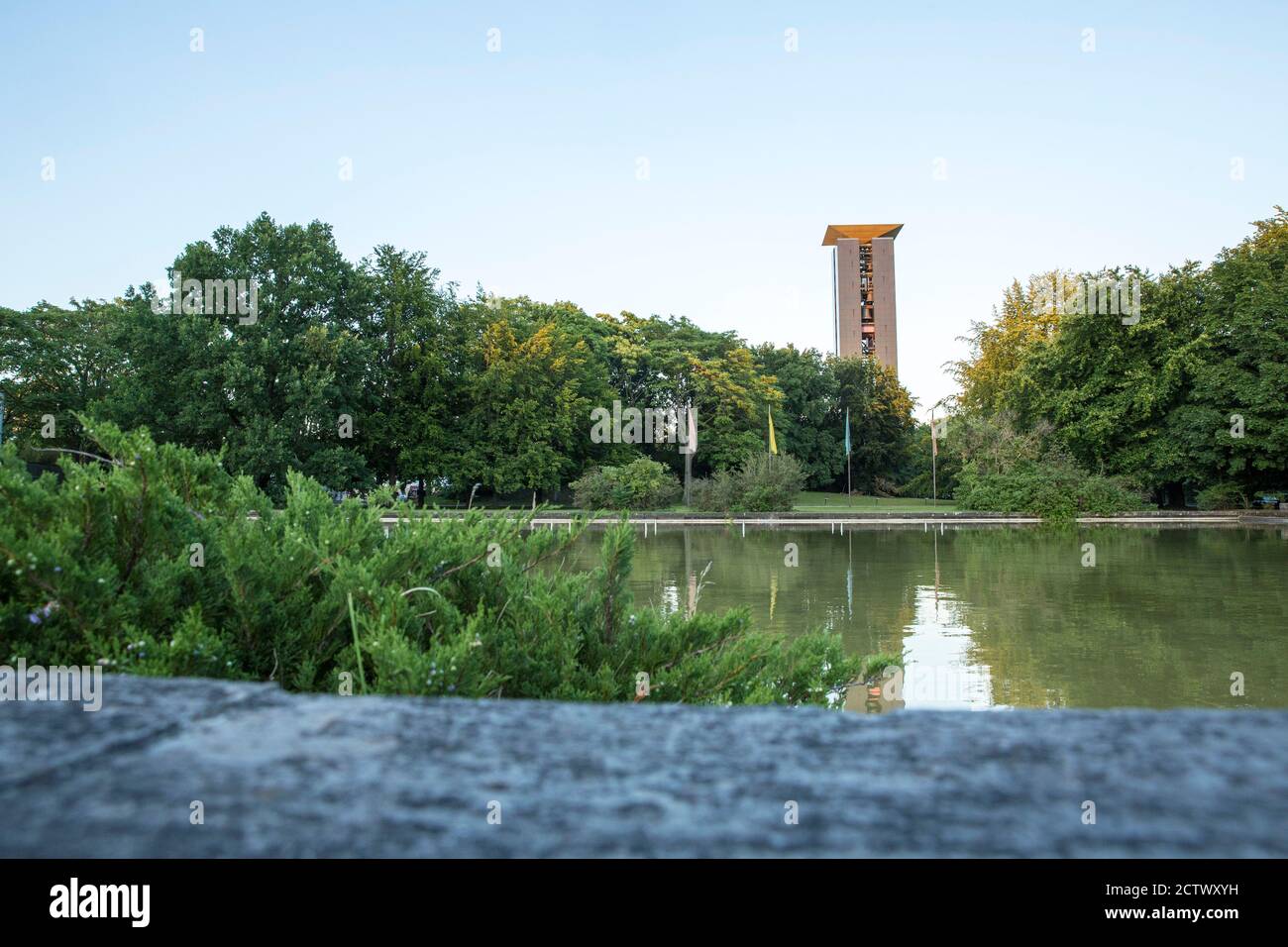 21 July 2020, Berlin: The Carillon in the Großer Tiergarten. Photo: Georg Wenzel/dpa-Zentralbild/ZB Stock Photo