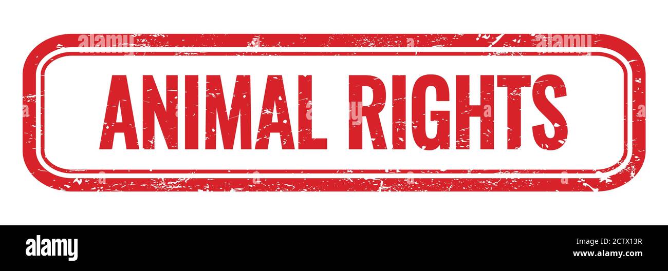 Animal rights sign Cut Out Stock Images & Pictures - Alamy