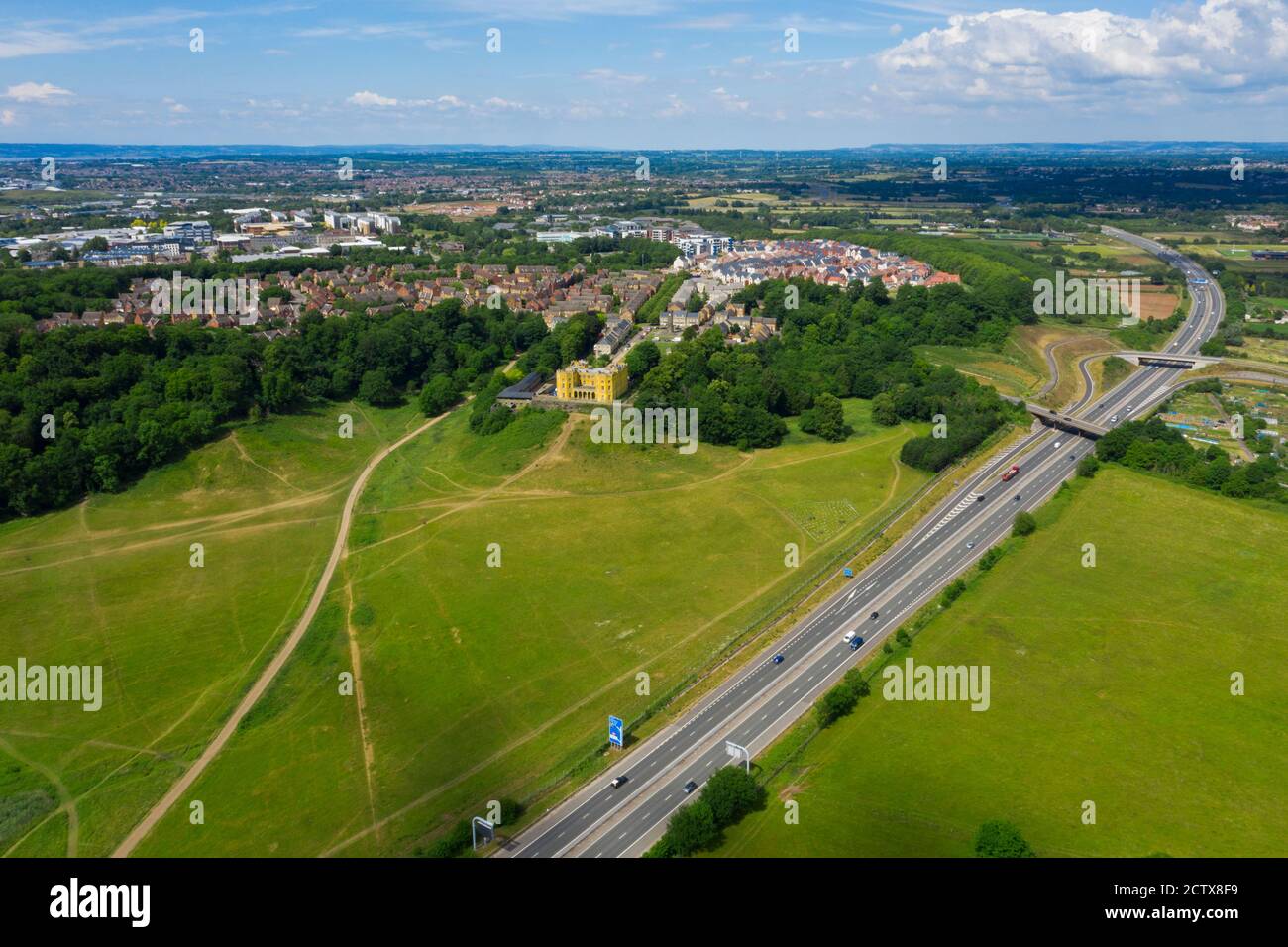 Stoke Park Estate and park, Bristol Stock Photo Alamy