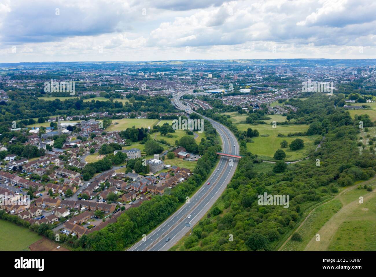 Stoke Park Estate and park, Bristol Stock Photo Alamy