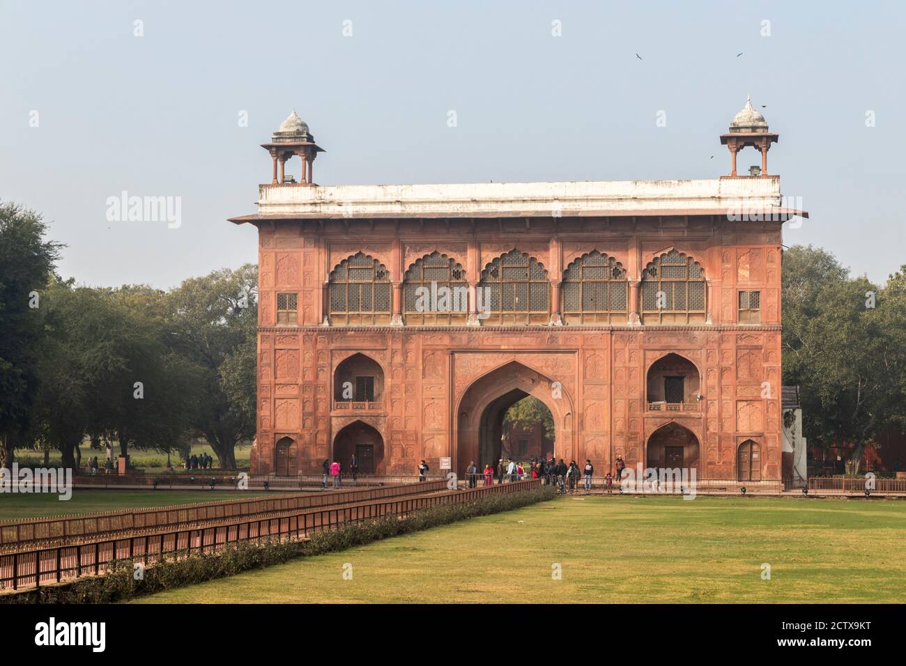 Delhi, India. The Naubat Khana or Naqqar Khana, the drum house that ...