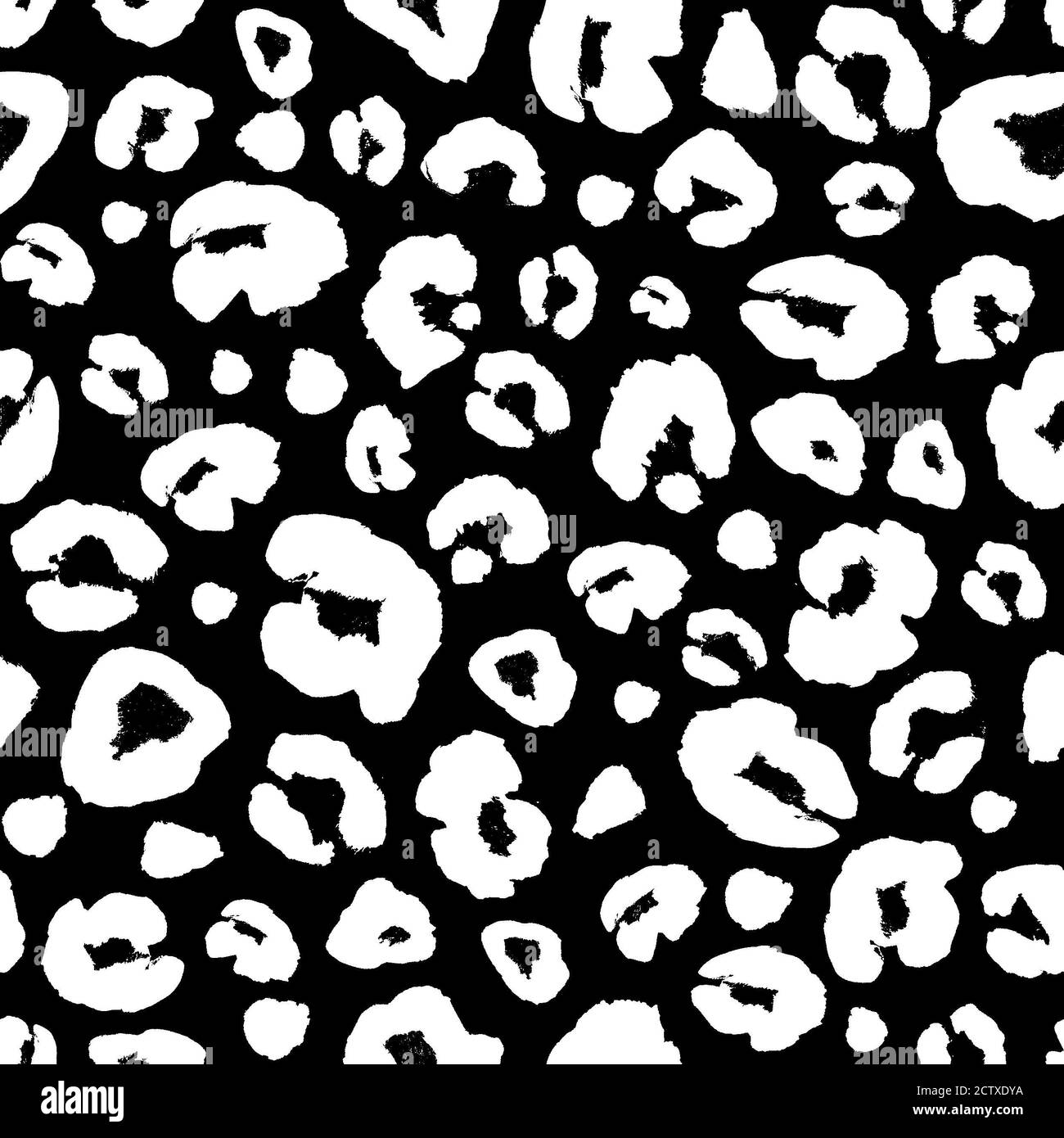 Animal Print Wallpaper Shades Leopard Jaguar Spots Black White