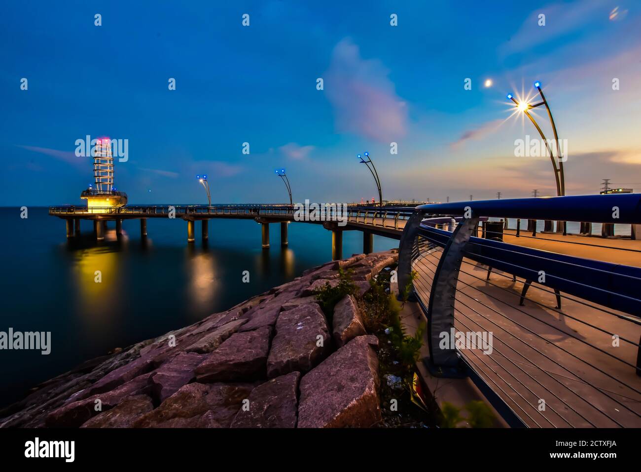 Burlington pier hi-res stock photography and images - Alamy