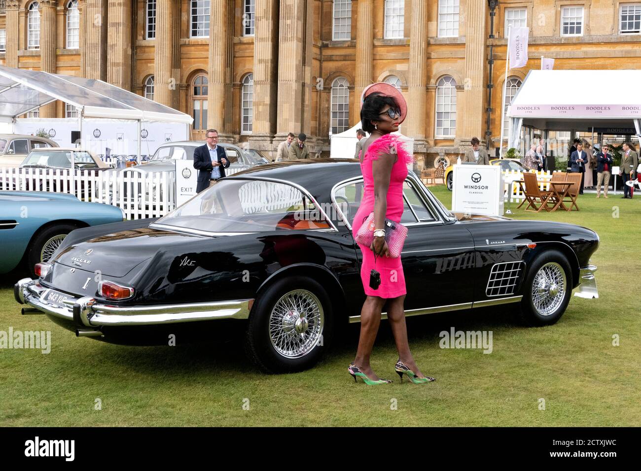 Ladies Day at Salon Prive 2020 at Blenheim Palace Woodstock UK Stock Photo