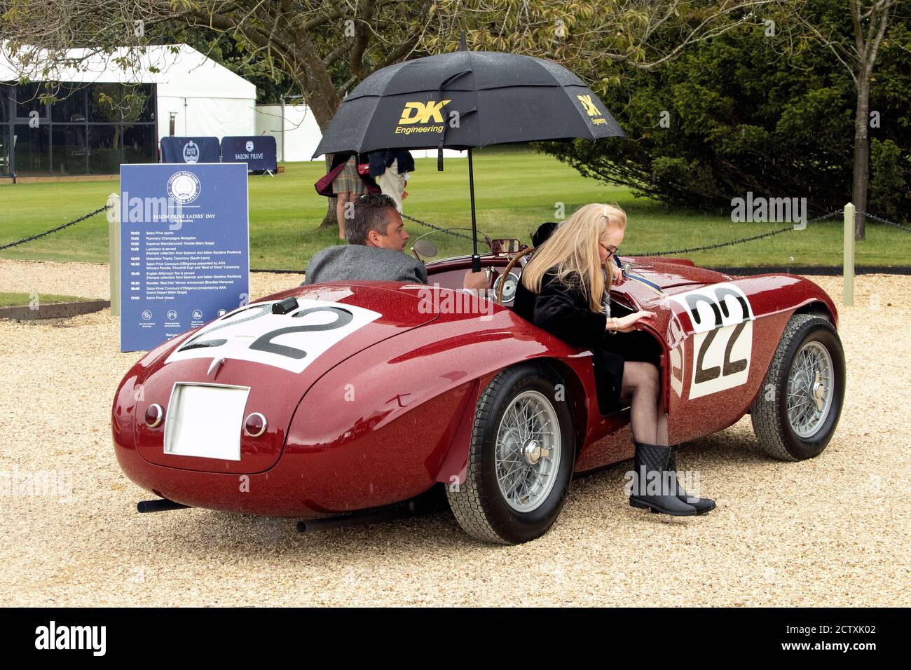 Salon Prive 2020 at Blenheim Palace Woodstock UK Stock Photo