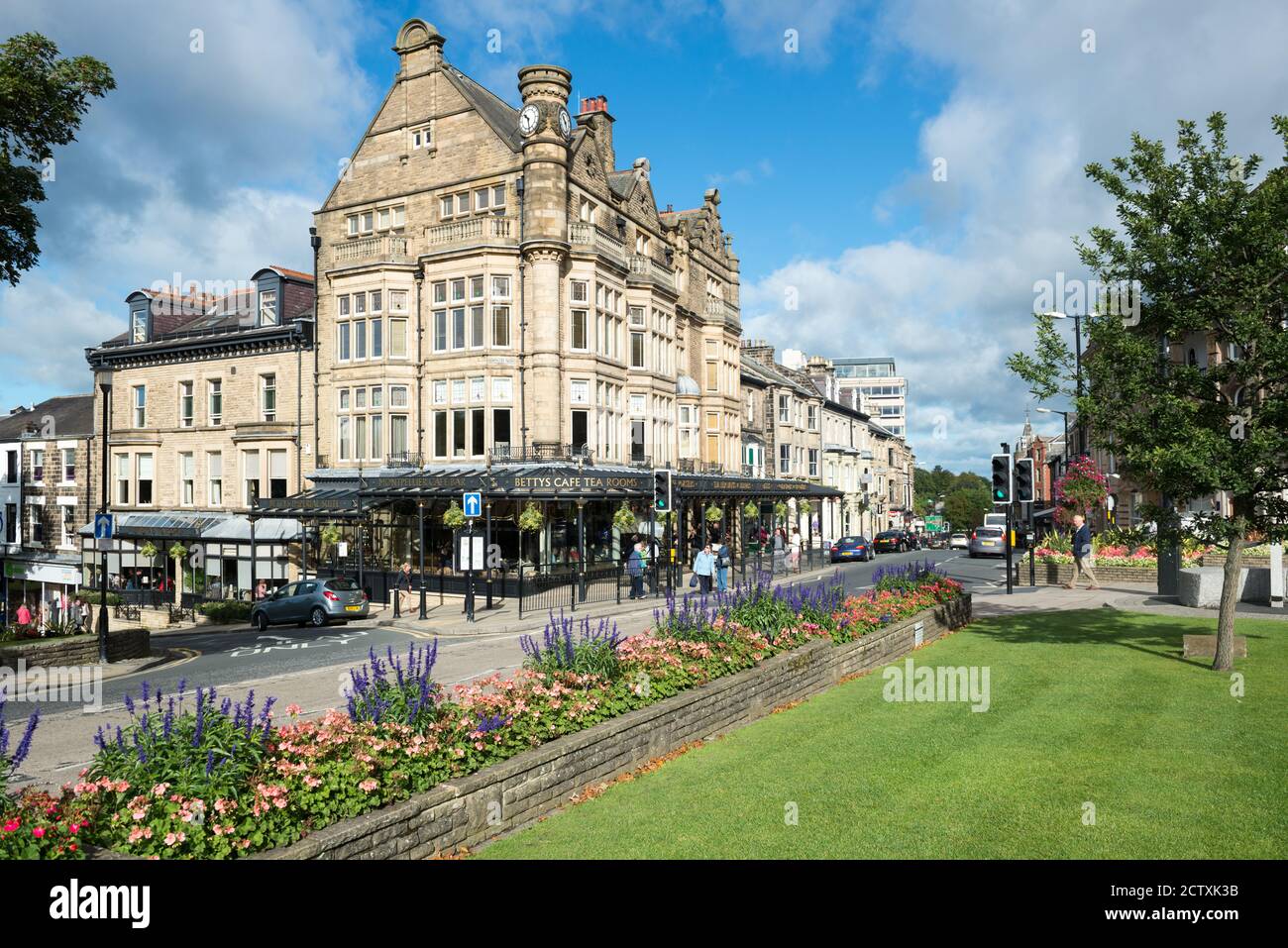 Bettys tea shop, café and restaurant Harrogate, North Yorkshire Stock Photo