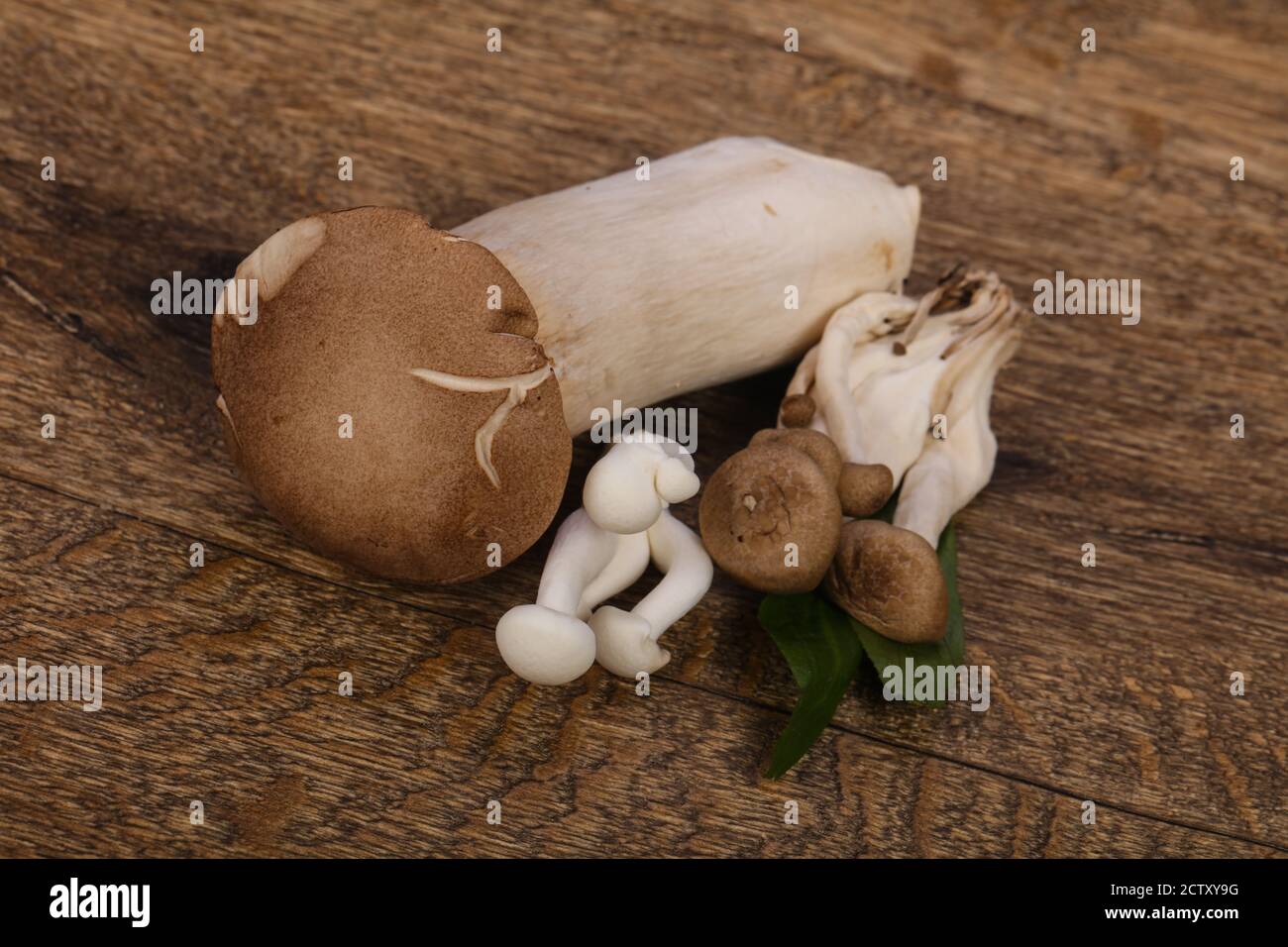Raw Asian mushroom heap ready for cooking Stock Photo Alamy