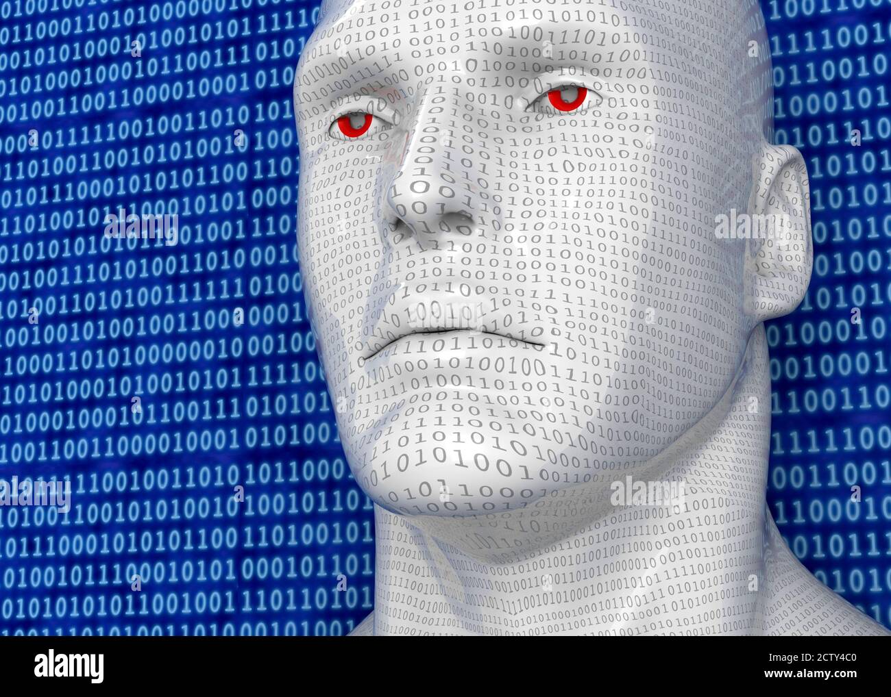 Artificial Intelligence - 3D Stock Photo - Alamy