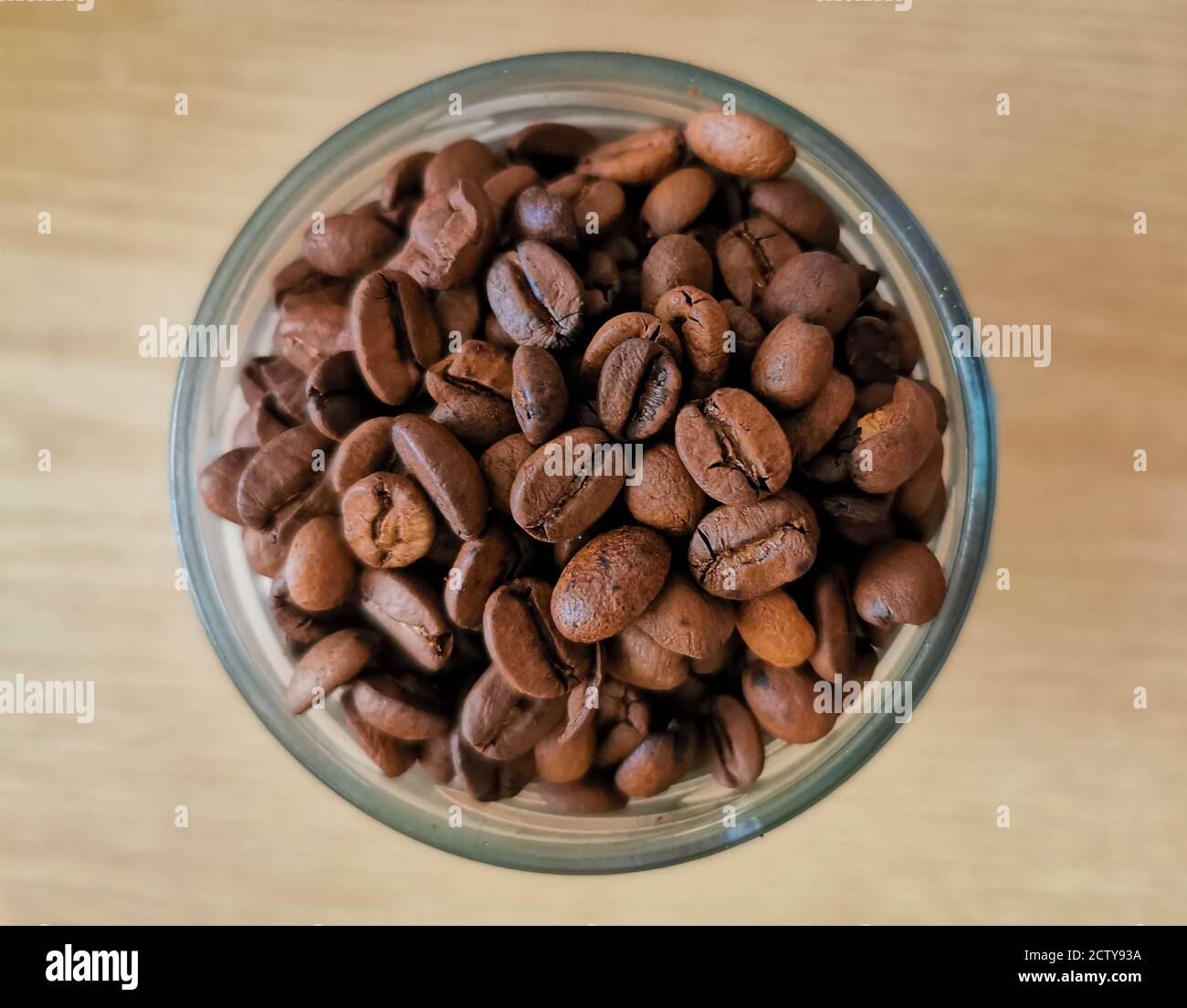 Arabica. Fresh whole coffee beans Stock Photo - Alamy