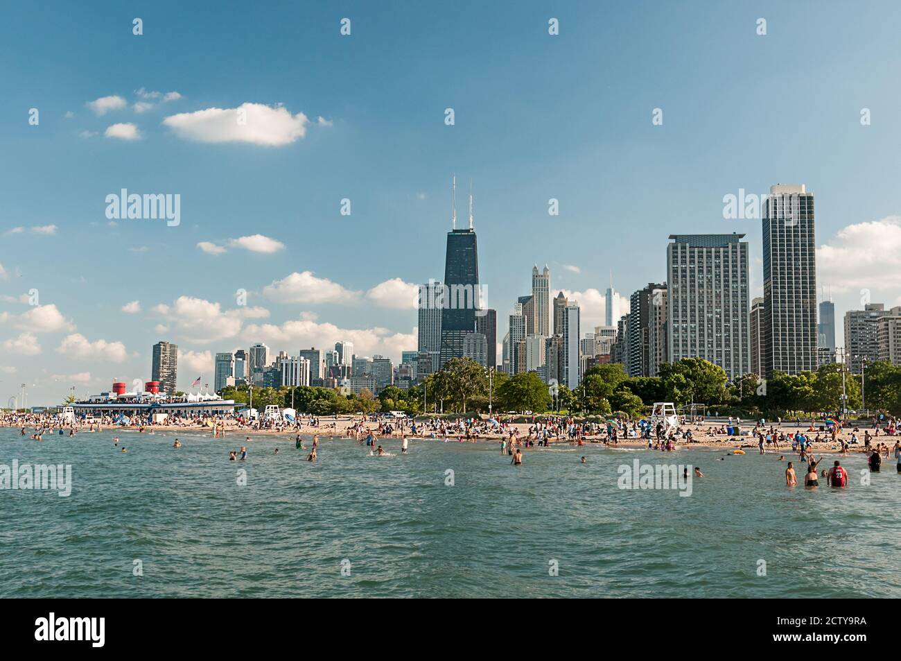 Lake shore drive chicago aerial hi-res stock photography and images - Alamy