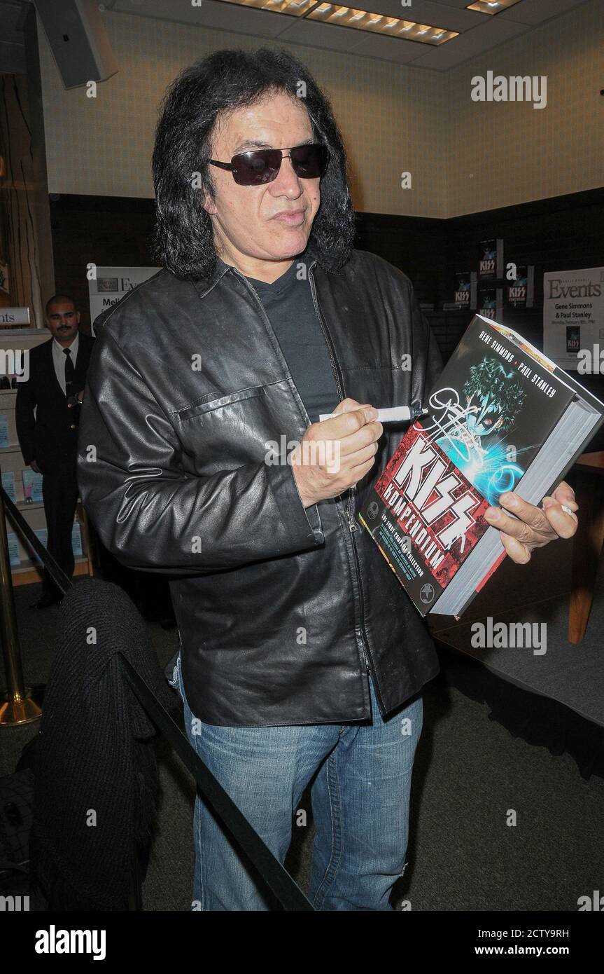 Gene Simmons Book Signing For "KISS Kompendium" at The Grove in Los  Angeles, CA on February 8, 2010 Stock Photo - Alamy
